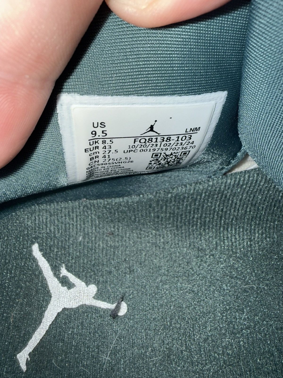 Jordan Brand Jordan retro 4 oxidized green sz 9.5 Size US 9.5 / EU 42-43 - 6 Thumbnail