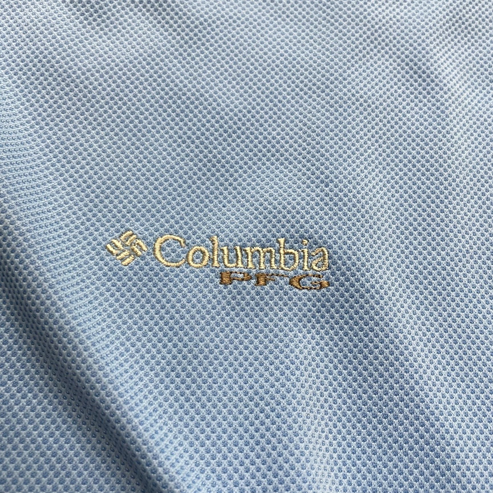 Vintage Columbia PFG Omni-Shade Polo Shirt Men XL Blue Short Sleeve Collared Fishing Shirt Size US XL / EU 56 / 4 - 6 Thumbnail