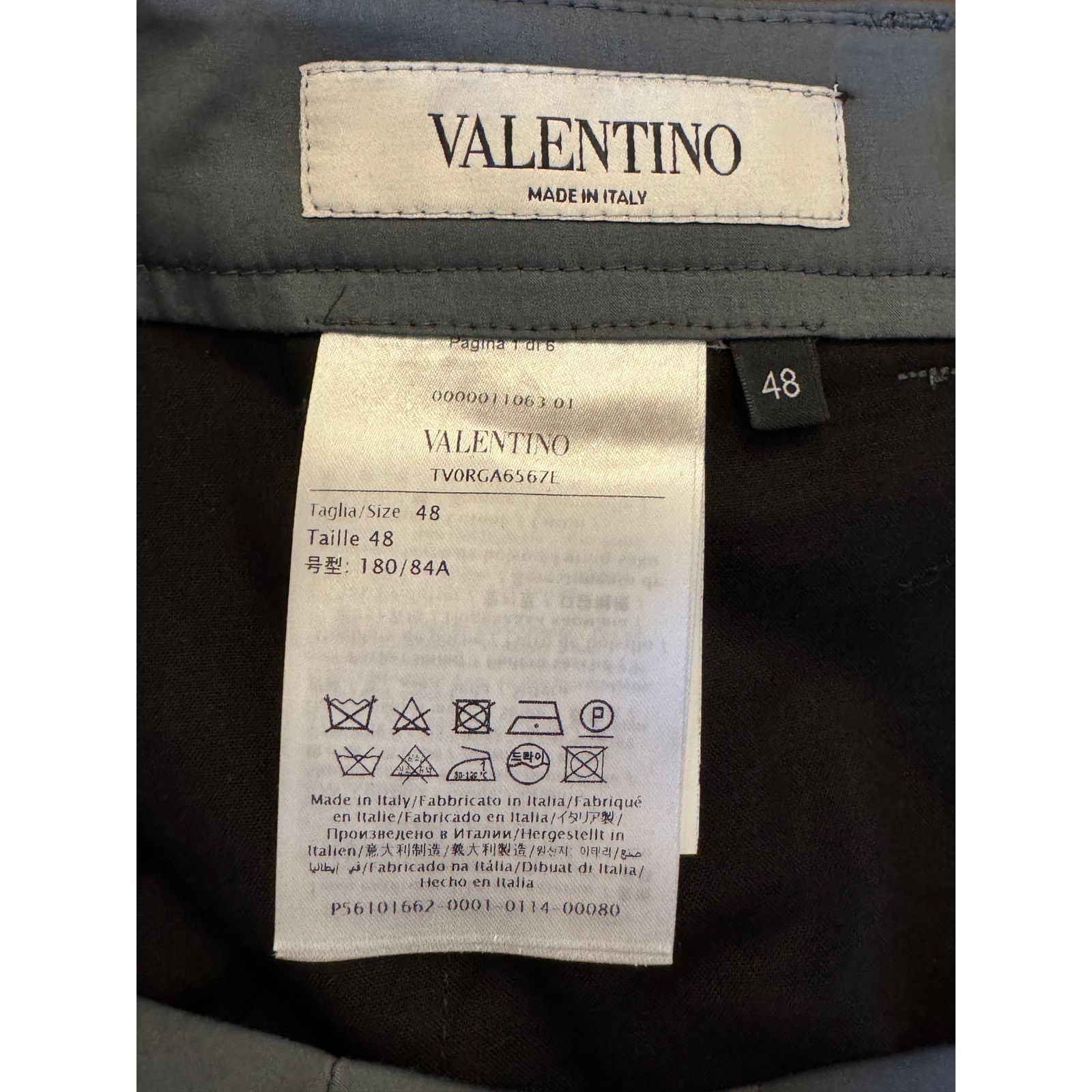 Valentino Valentino Cotton Silk Poplin Summer Pants Size US 32 / EU 48 - 3 Thumbnail