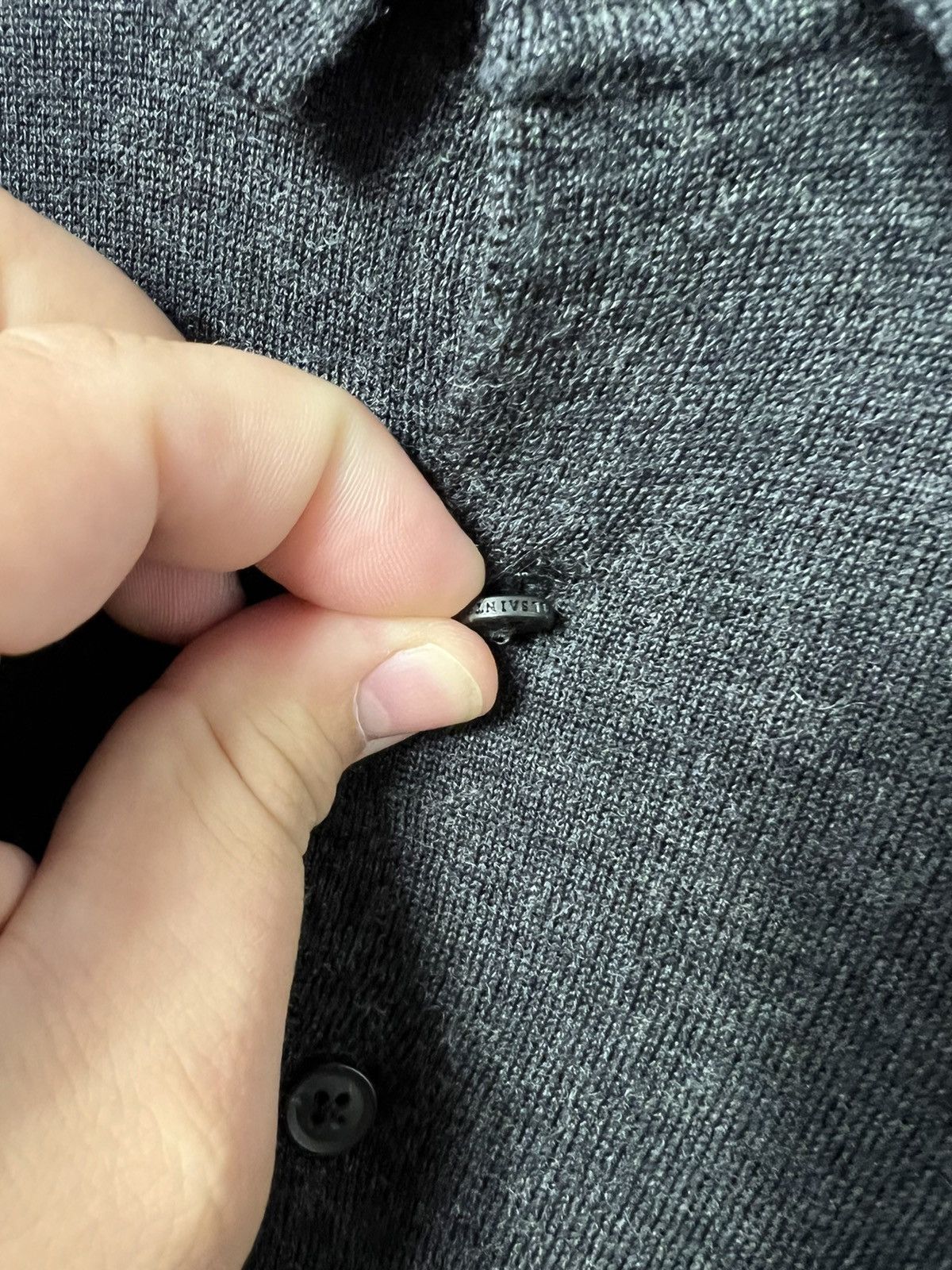 Allsaints Rare Allsaints Lang Merino Wool Polo Long Sleeve Size US M / EU 48-50 / 2 - 4 Thumbnail