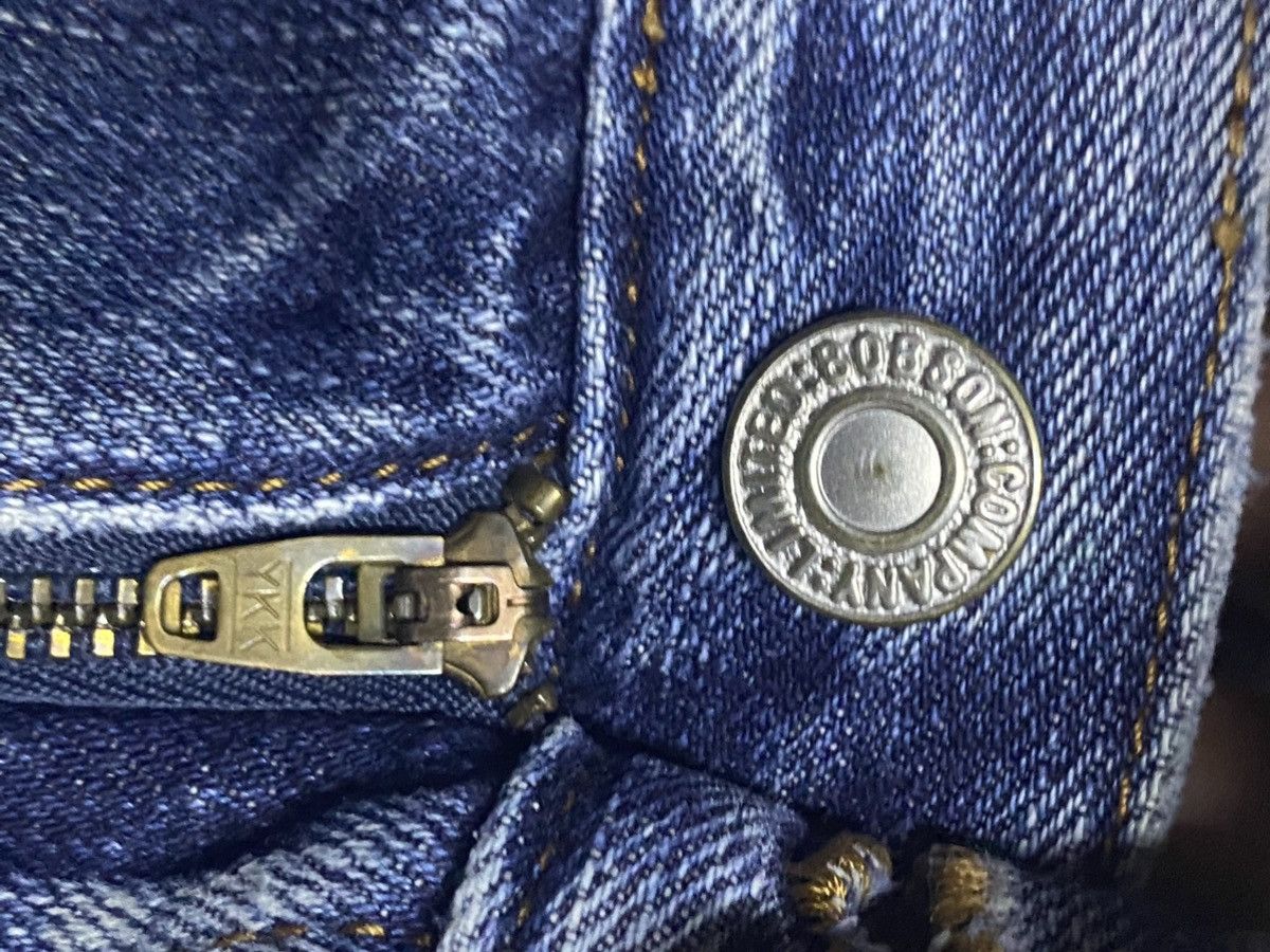 If Six Was Nine Vintage Bobson Crack Wash Distressed Flare Bootcut Jeans Size US 31 - 10 Thumbnail