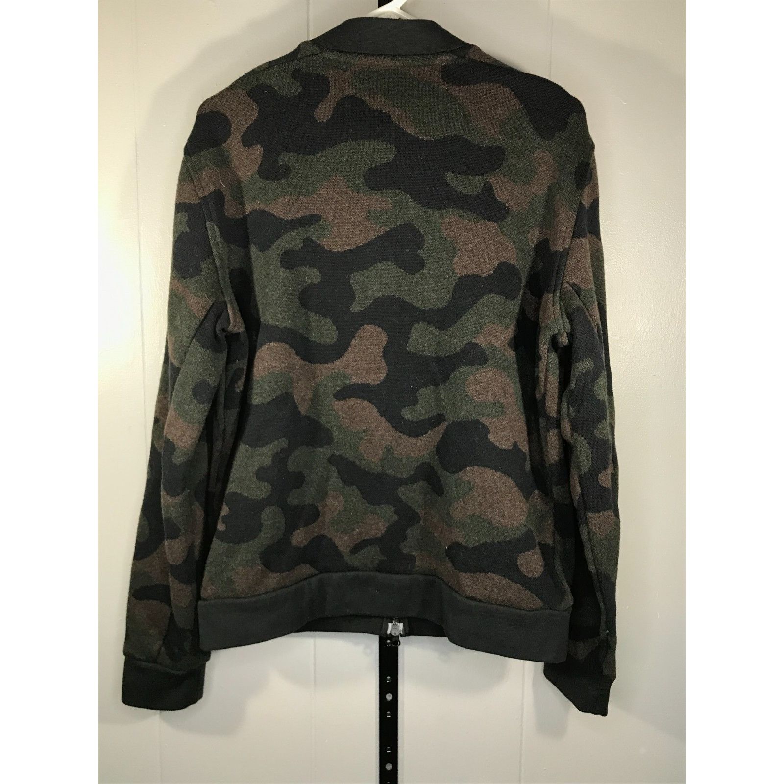 Outerknown Outerknown Wool Cotton Full Zip Jacket Size LG Green Black B Size US L / EU 52-54 / 3 - 2 Thumbnail
