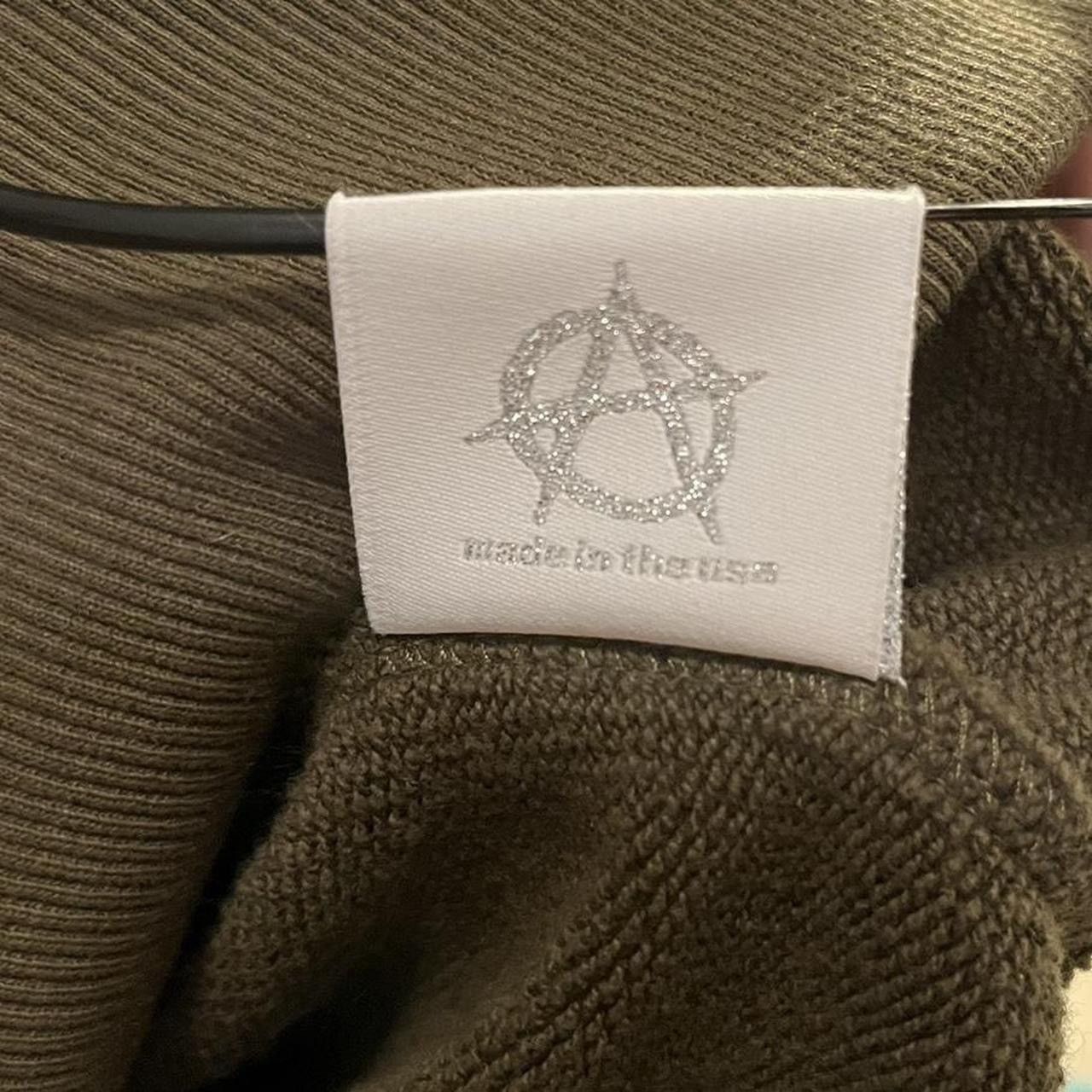 Revenge Revenge Embossed French Terry Crewneck (Army) Size US S / EU 44-46 / 1 - 6 Thumbnail