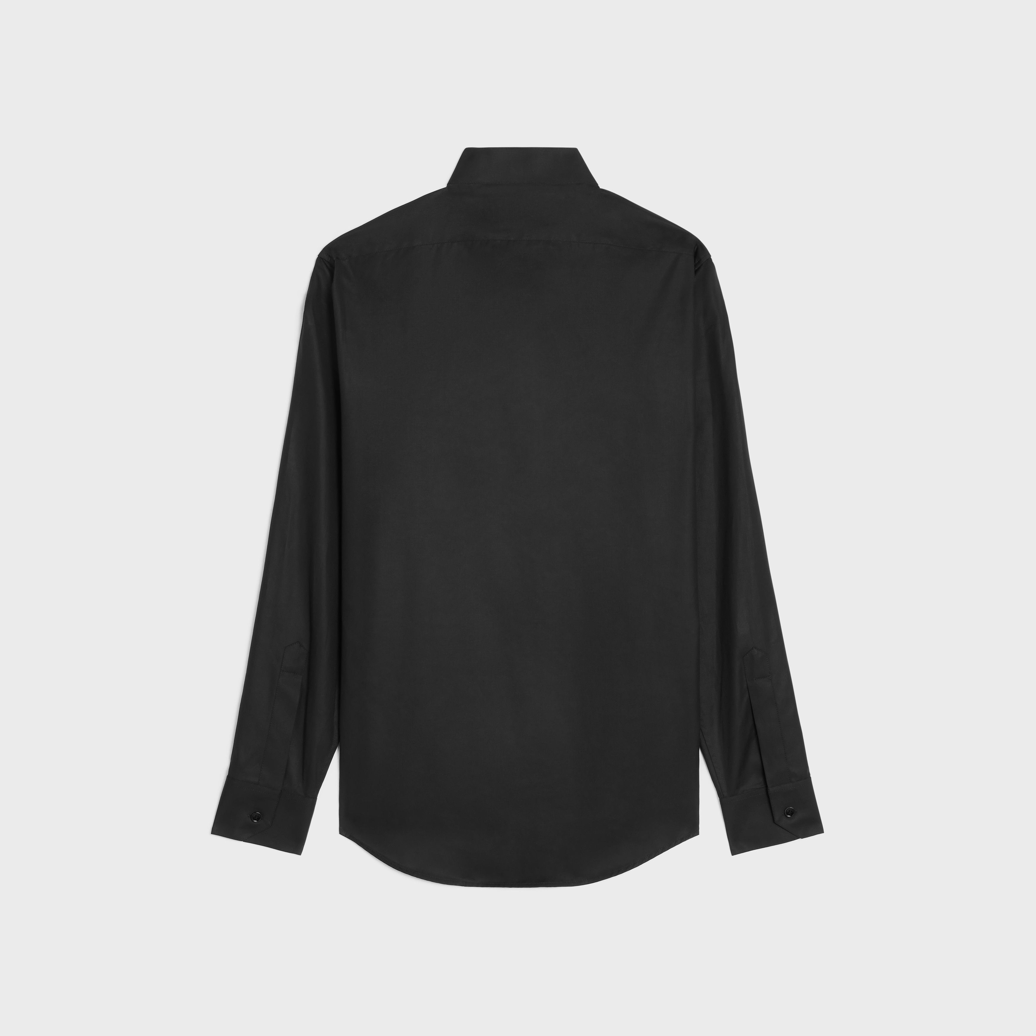 Celine o1bcso1str0925 2C913091F Loose Shirt in Black Size US L / EU 52-54 / 3 - 2 Thumbnail