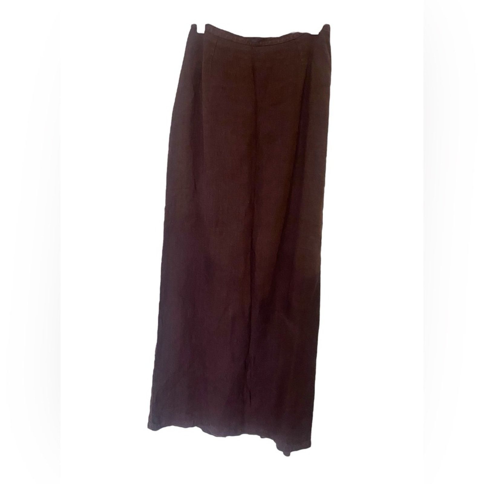 REVOLVE 120% Linol inen midi skirt 40 Brown Size 25" / US 0 / IT 36 - 5 Thumbnail
