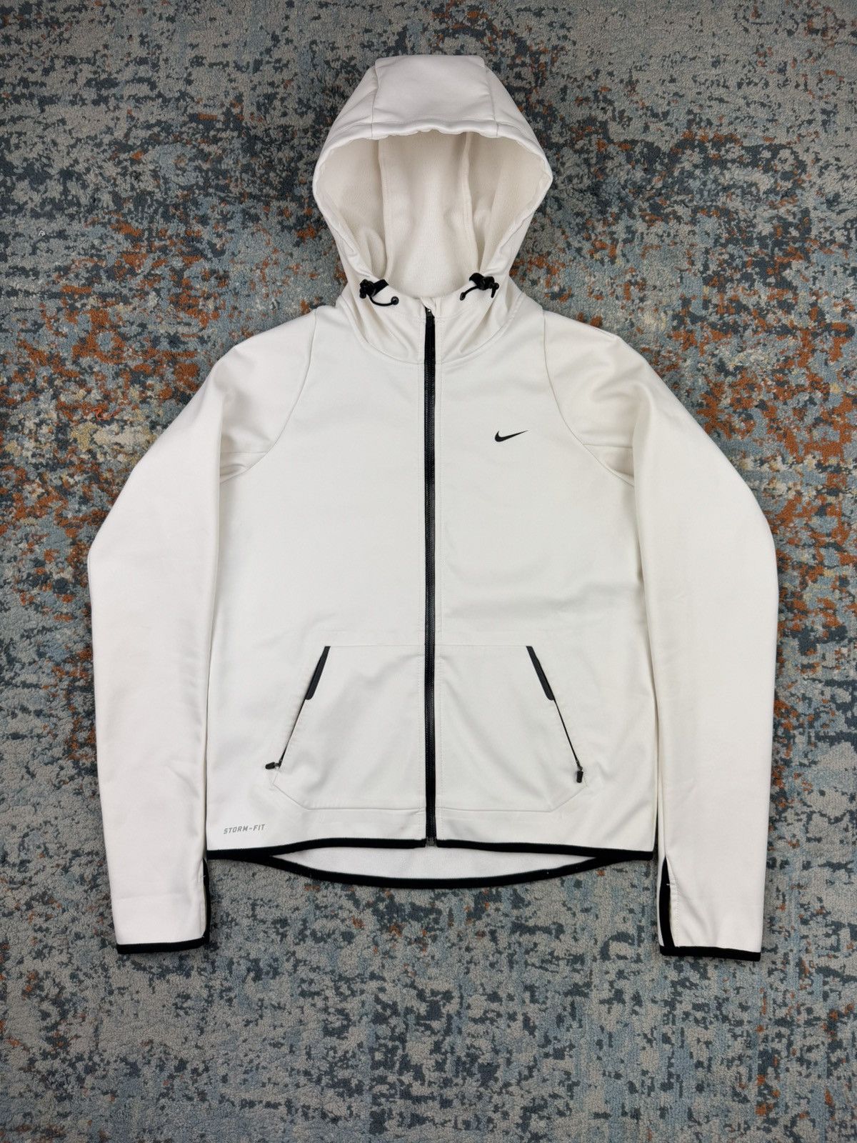 Nike × Vintage 🥷 Nike Storm-Fit softshell jacket tech tech fleece style Size US S / EU 44-46 / 1 - 1 Thumbnail