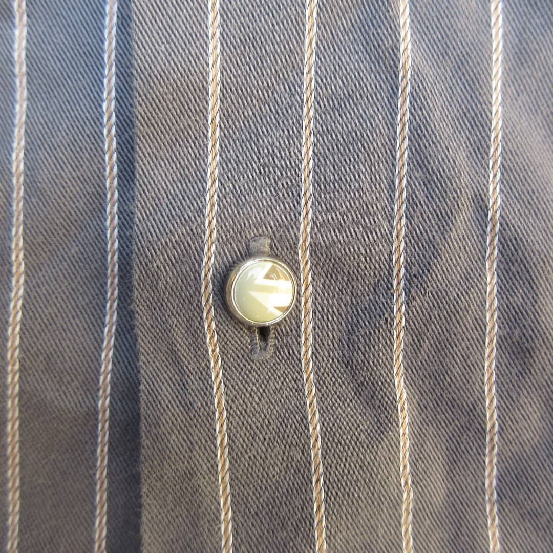 Ben Sherman Ben Sherman Long Sleeve Shirt In Grey Down Mod IconiC Size US L / EU 52-54 / 3 - 3 Thumbnail