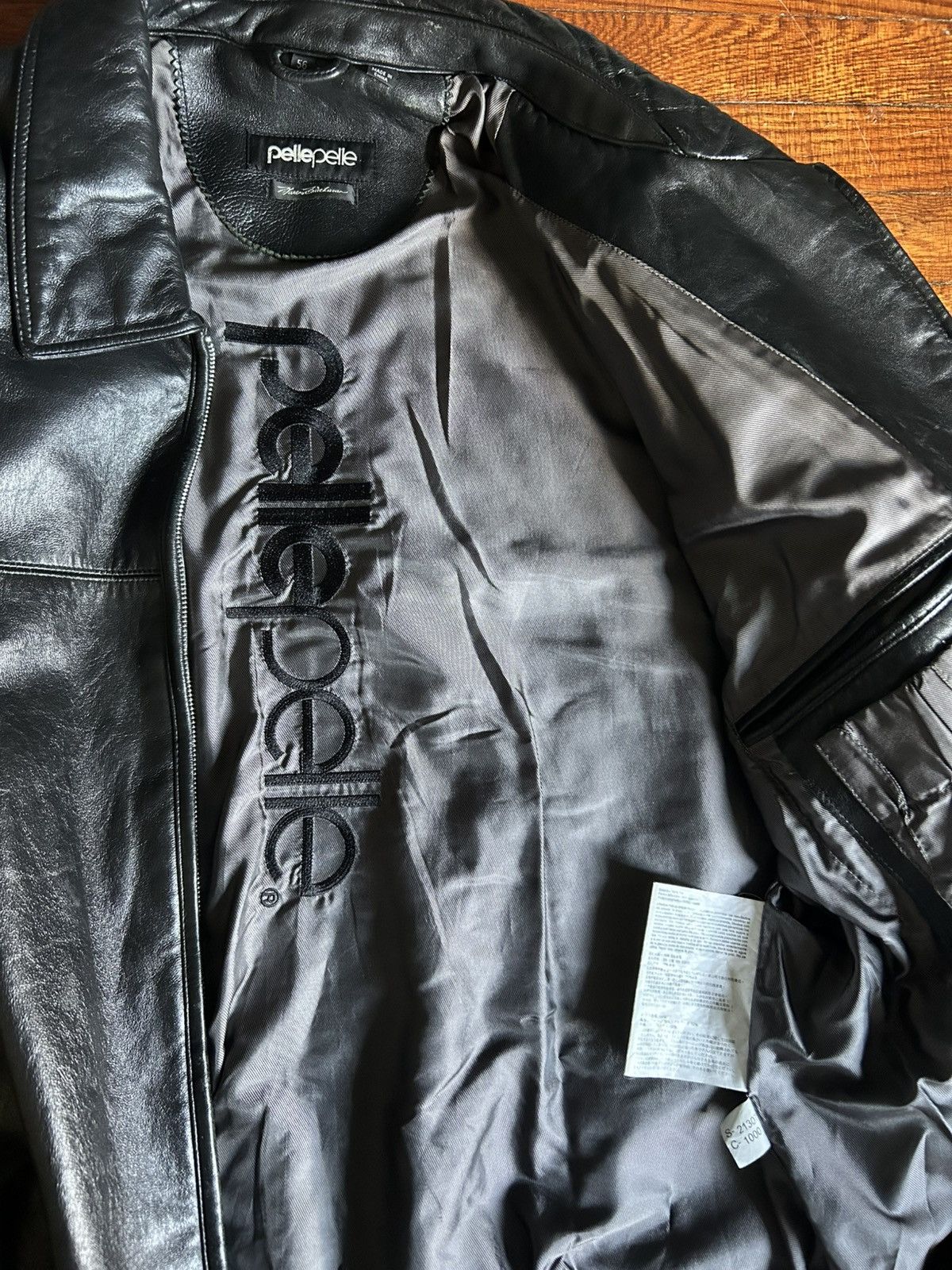 Pelle Pelle Pelle Pelle World Tour Marc Buchanan Leather Jacket Size US XL / EU 56 / 4 - 4 Thumbnail