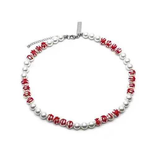 Other Retro bloodthirsty pearl necklace Size ONE SIZE - 1 Thumbnail