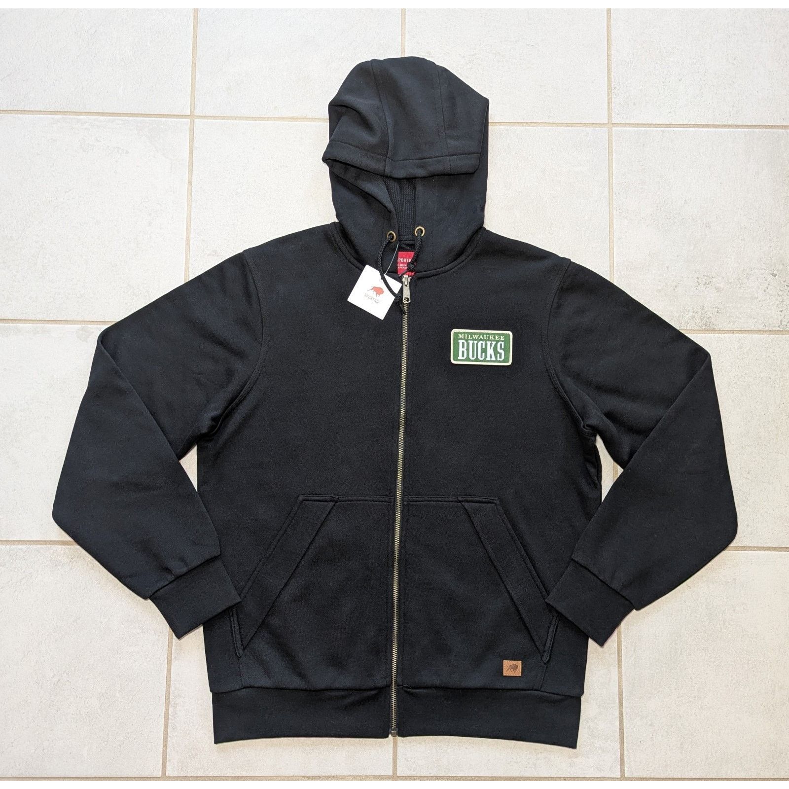 Other Milwaukee Bucks Men's Small Sportiqe Full Zip Hoodie Size US S / EU 44-46 / 1 - 1 Thumbnail