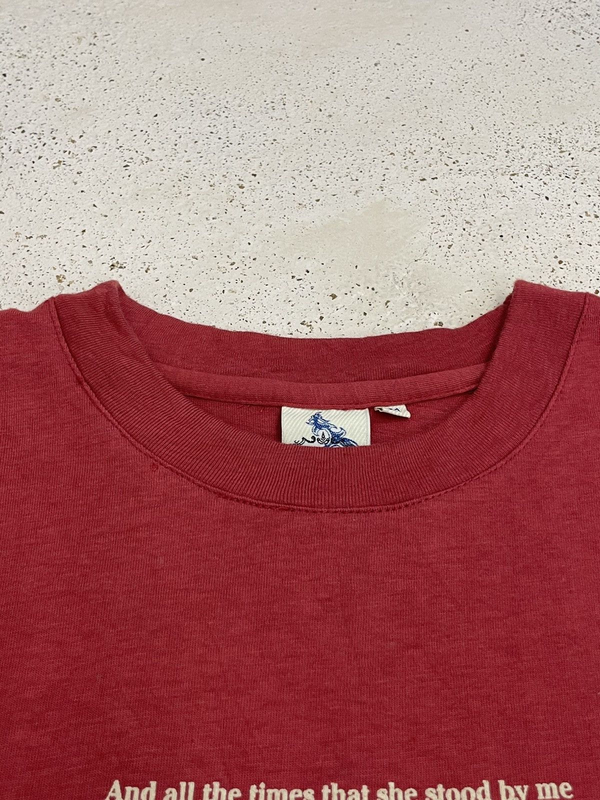 Japanese Brand Hill Crop Y2K Wording Man of Love Persona Grata Life Size US M / EU 48-50 / 2 - 6 Thumbnail