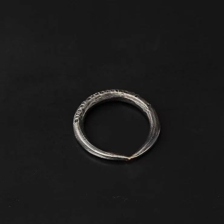 DETAJ Detaj Aged 18K GP Sterling Silver R Je Suis Comme Je Suis Size ONE SIZE - 4 Thumbnail