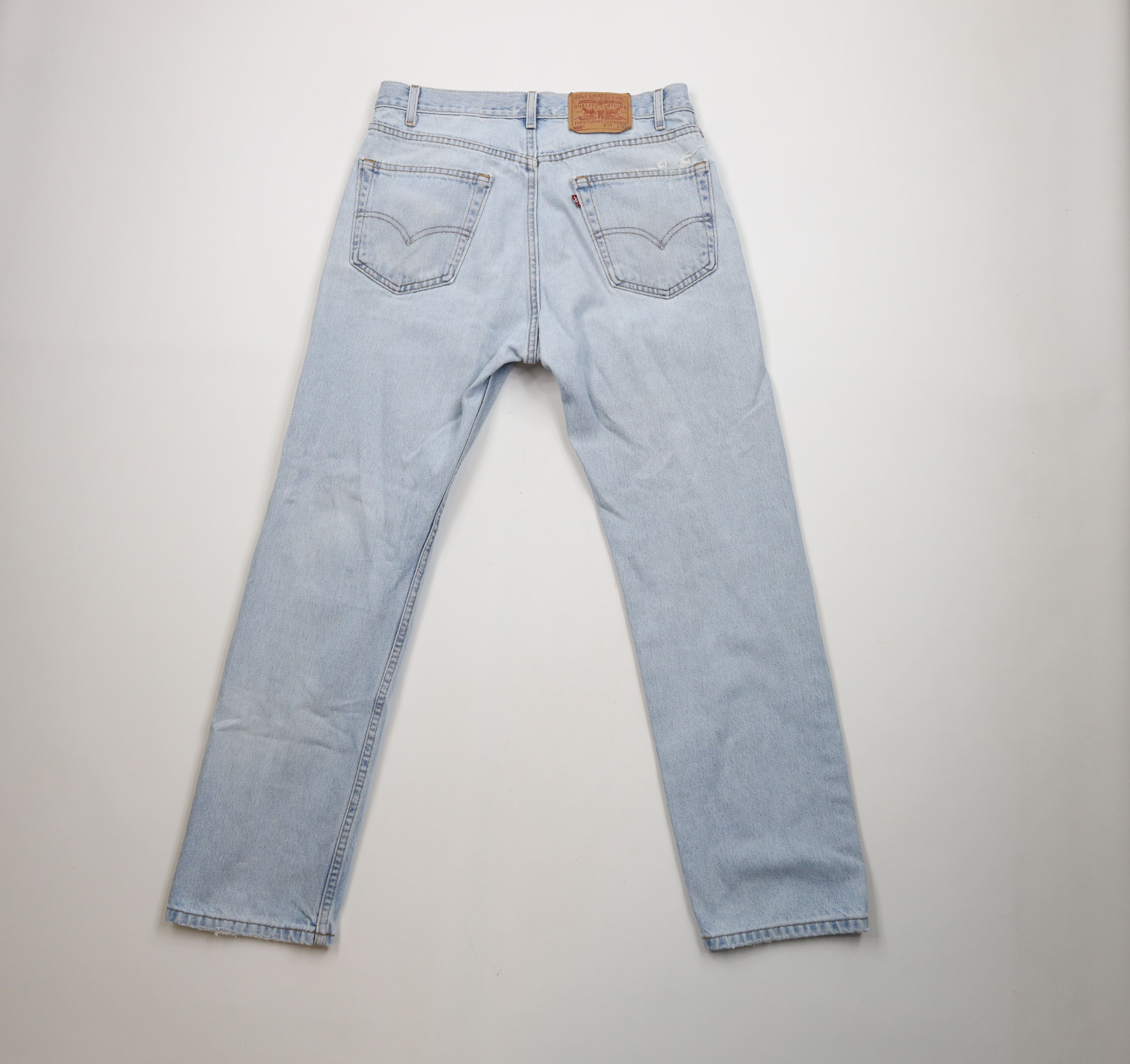 Levi's × Vintage Vintage Y2K 2002 Levis 505 Regular Straight Leg Jeans USA Size US 34 / EU 50 - 12 Thumbnail