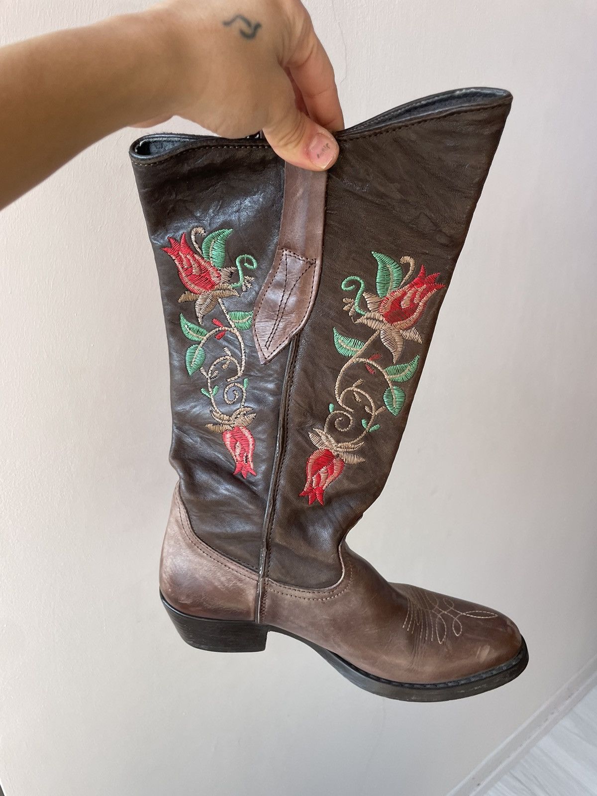 Vintage Vintage cowboy boots Size US 6.5 / IT 36.5 - 15 Thumbnail