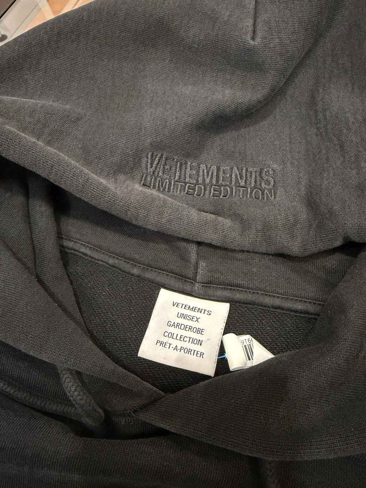 Vetements Vetements Gothic Black Label Hoodie Size US M / EU 48-50 / 2 - 3 Thumbnail