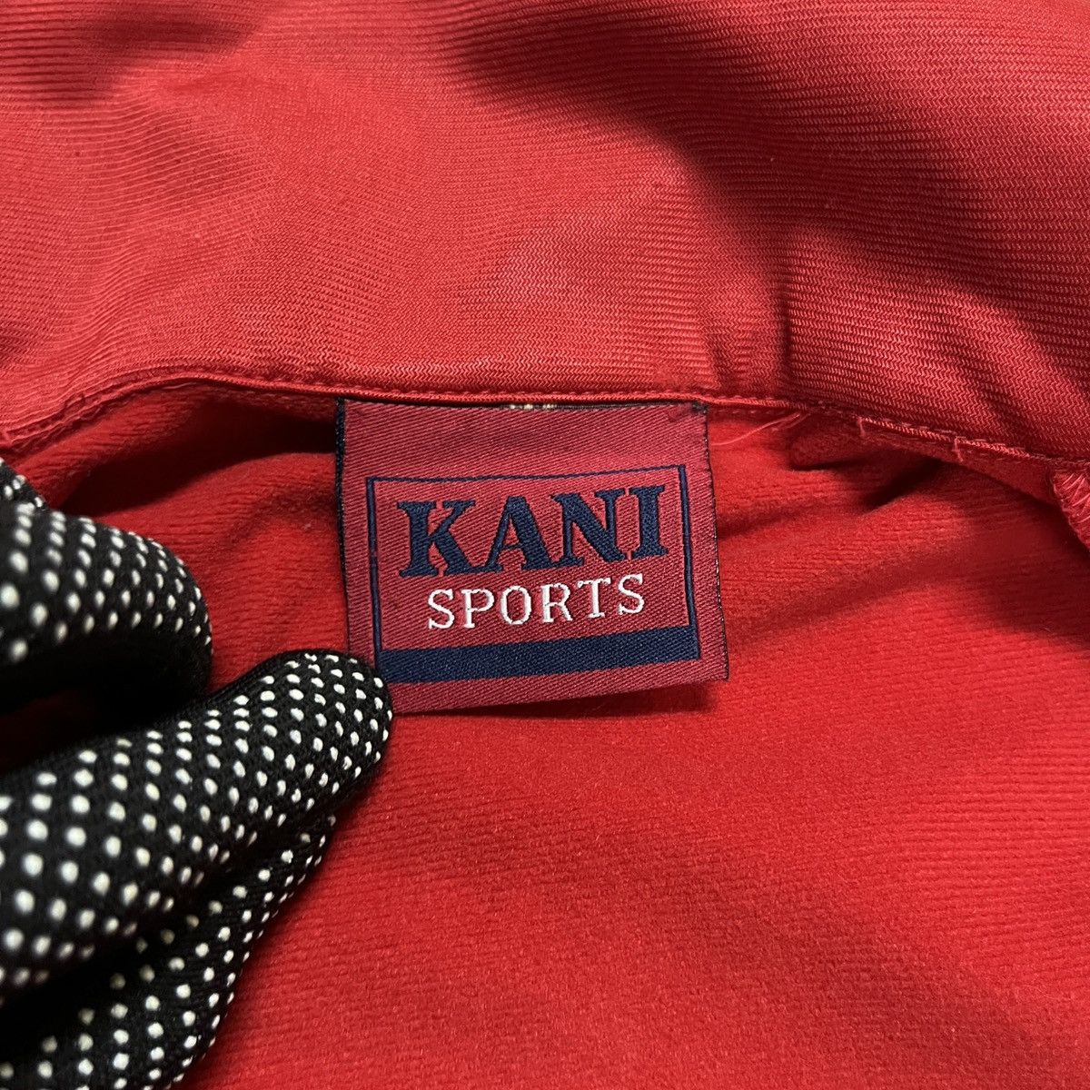Karl Kani × Rap Tees × Vintage Vintage Karl Kani Big Logo Track Jacket Size US L / EU 52-54 / 3 - 5 Thumbnail