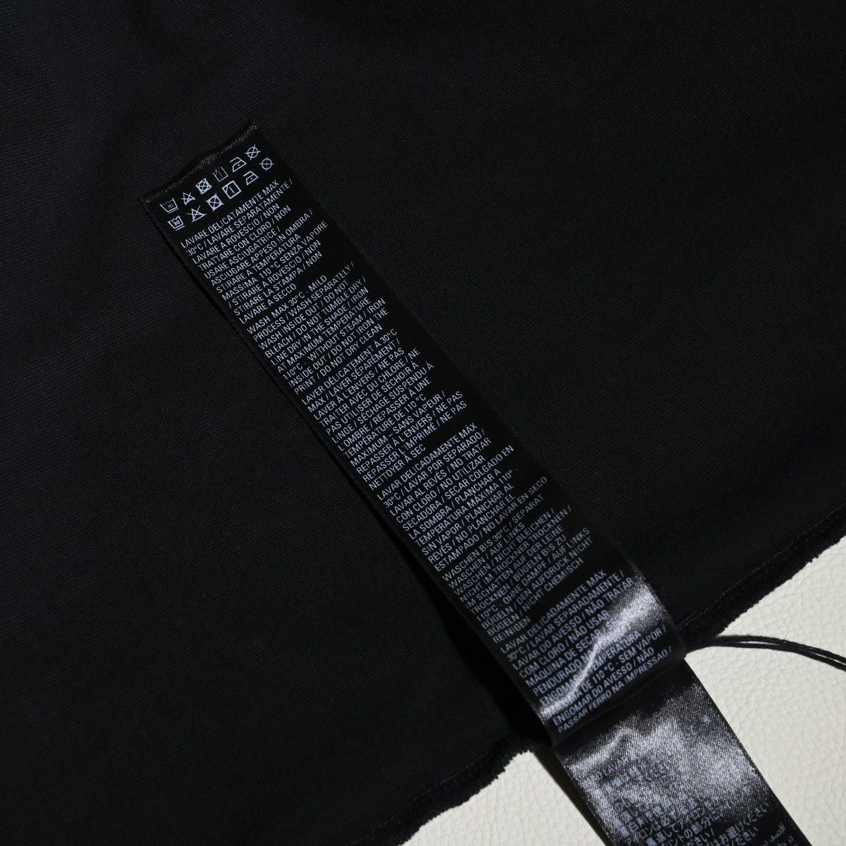 Balenciaga BALENCIAGA 90% BALENCIAGA 10% MYSELF BLACK Size XXS / US 00 / IT 34 - 17 Thumbnail