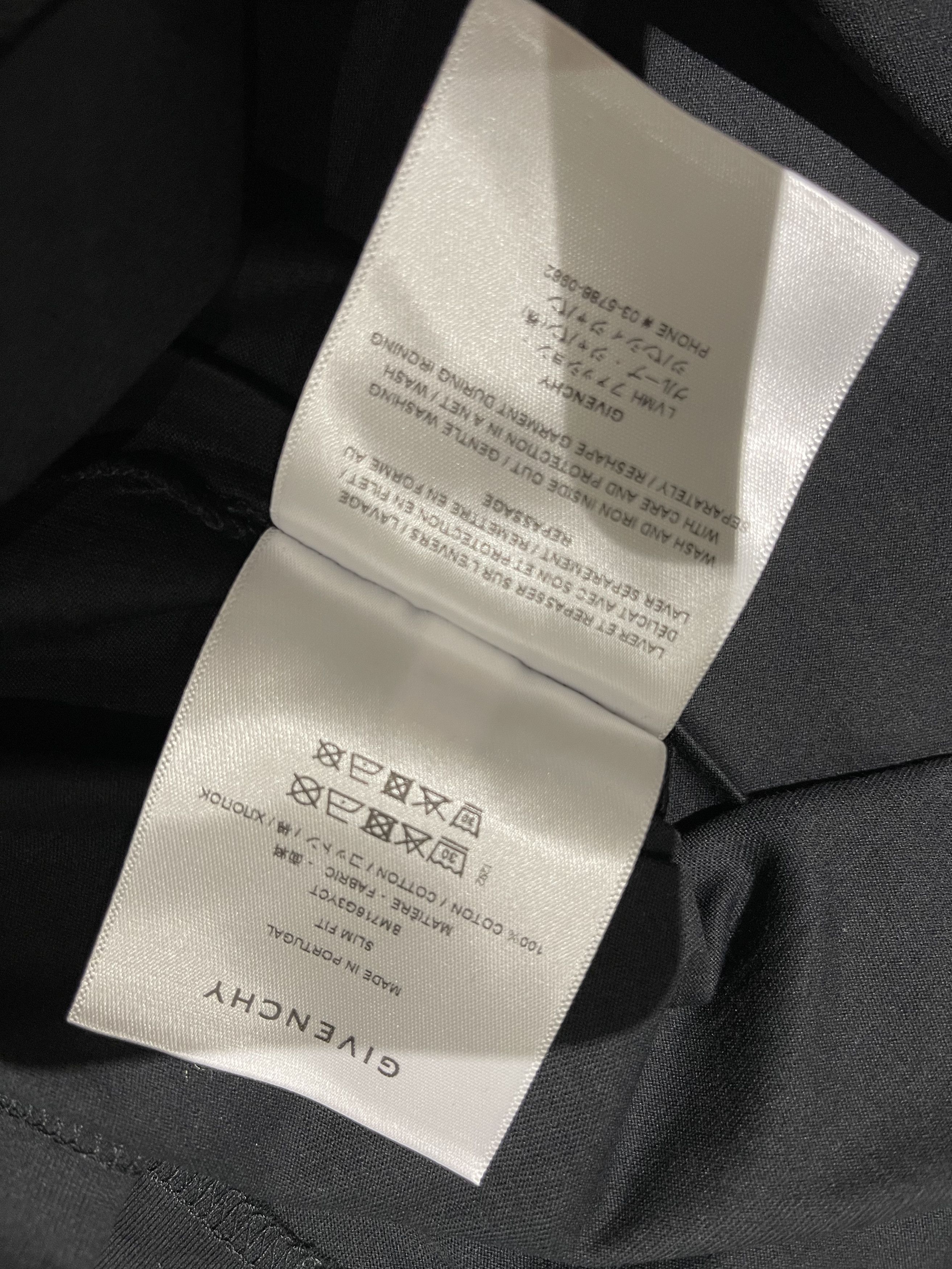 Givenchy Givenchy 4G Multicolour T Shirt Black Blue Size US L / EU 52-54 / 3 - 7 Thumbnail