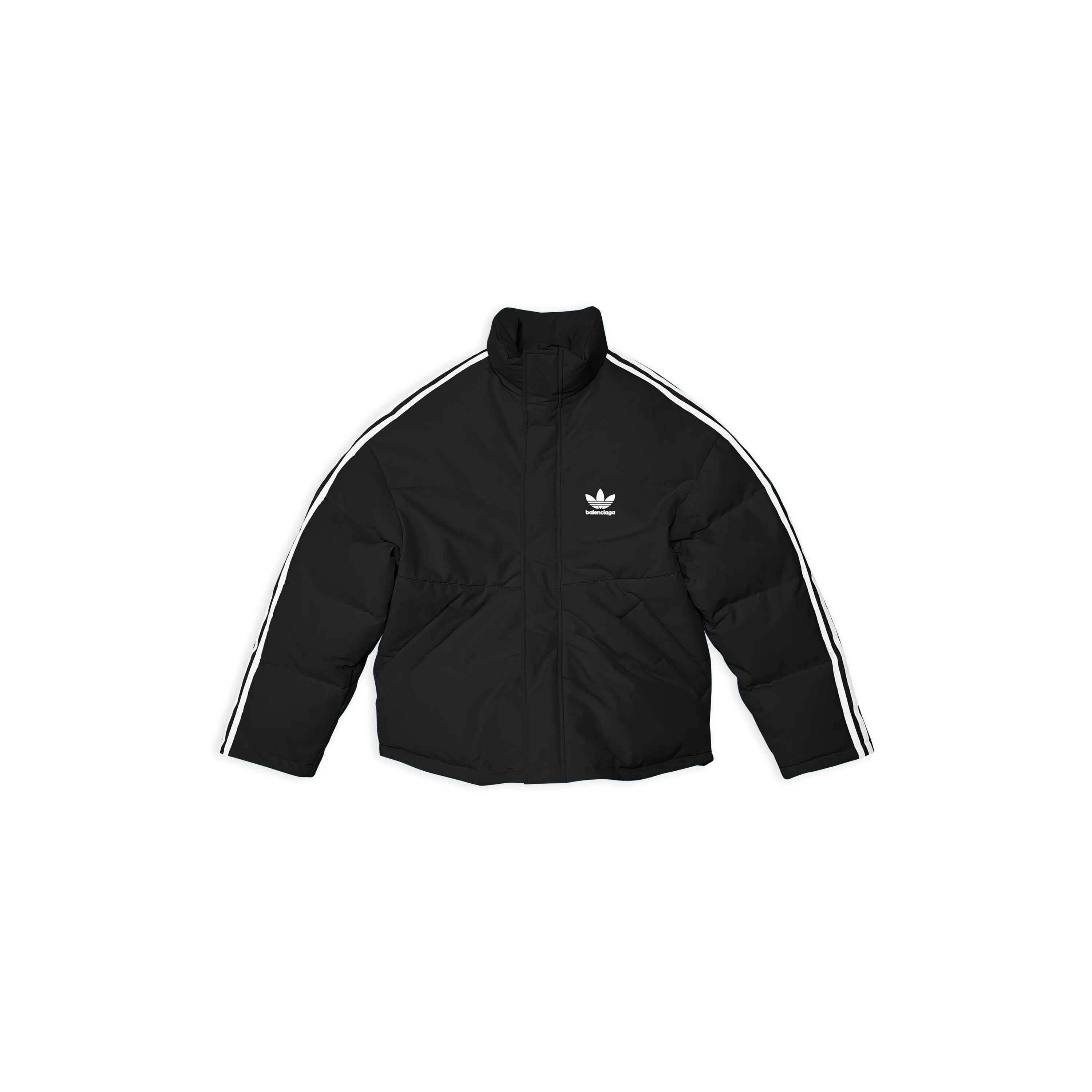 Adidas × Balenciaga o1srvl11e0424 Balenciaga / Adidas Puffer Jacket in Black Size US M / EU 48-50 / 2 - 1 Thumbnail