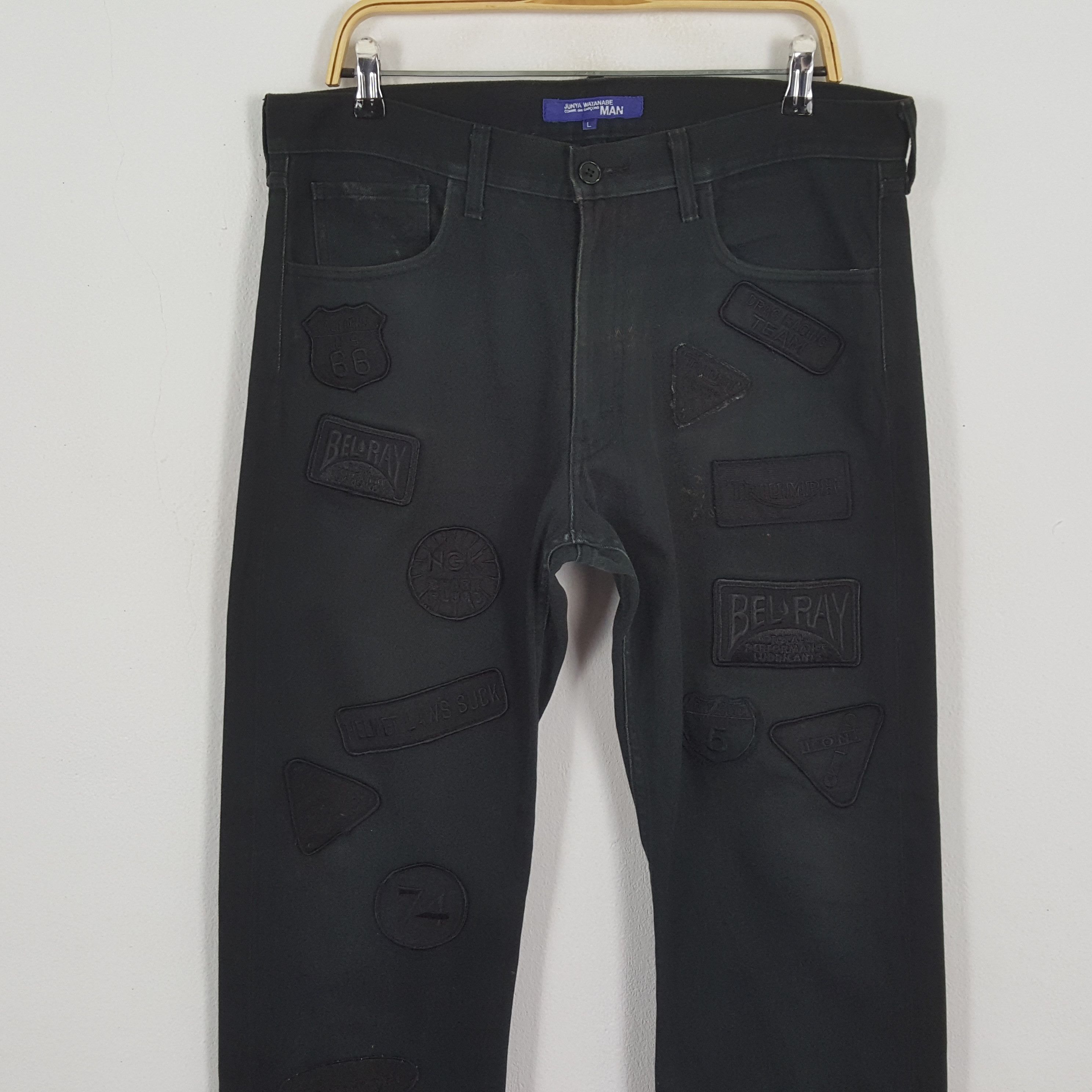 Comme des Garcons × Junya Watanabe × Vintage Vintage COMME des GARÇONS JUNTA WATANABE Japan Designer Jean Size US 36 / EU 52 - 2 Thumbnail