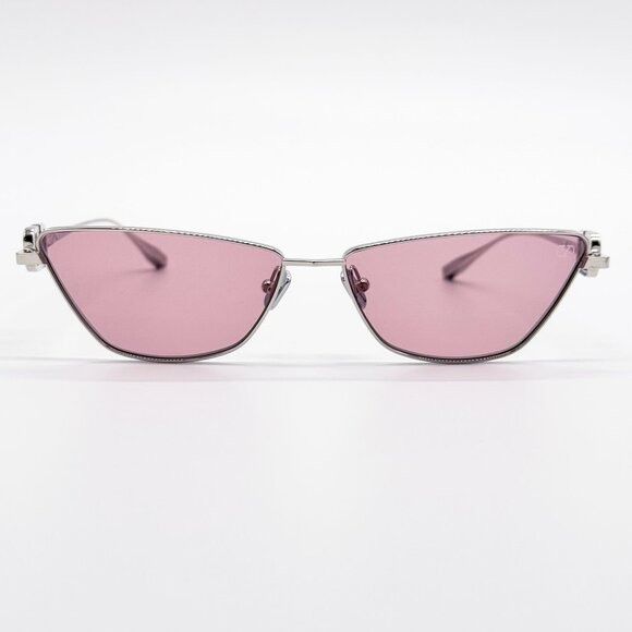 Valentino NEW VALENTINO SUNGLASSES VLS-135C SILVER/PINK WOMEN CAT EYE Size ONE SIZE - 4 Thumbnail