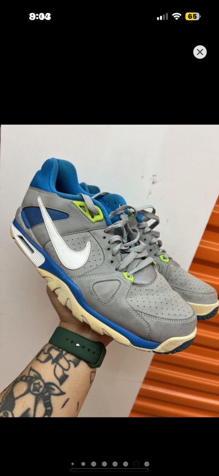 Nike × Vintage ***FINAL DROP***RARE 2013 NIKE SC TRAINER LO BO JACKSON 10 Size US 10 / EU 43 - 15 Thumbnail