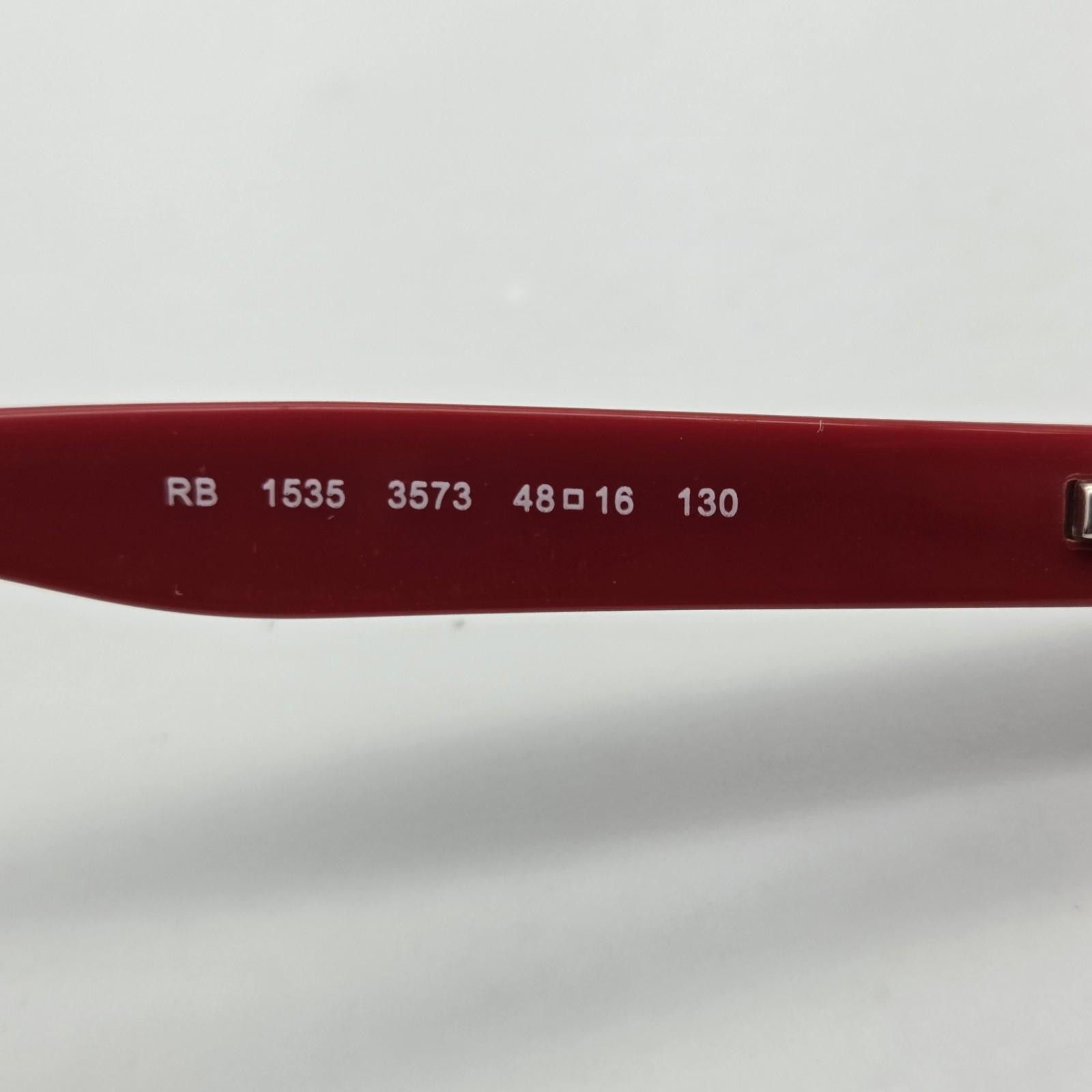 RayBan Ray Ban RB1535 3573 Youth Eyeglasses FRAMES ONLY 48-16-130 Size ONE SIZE - 8 Thumbnail