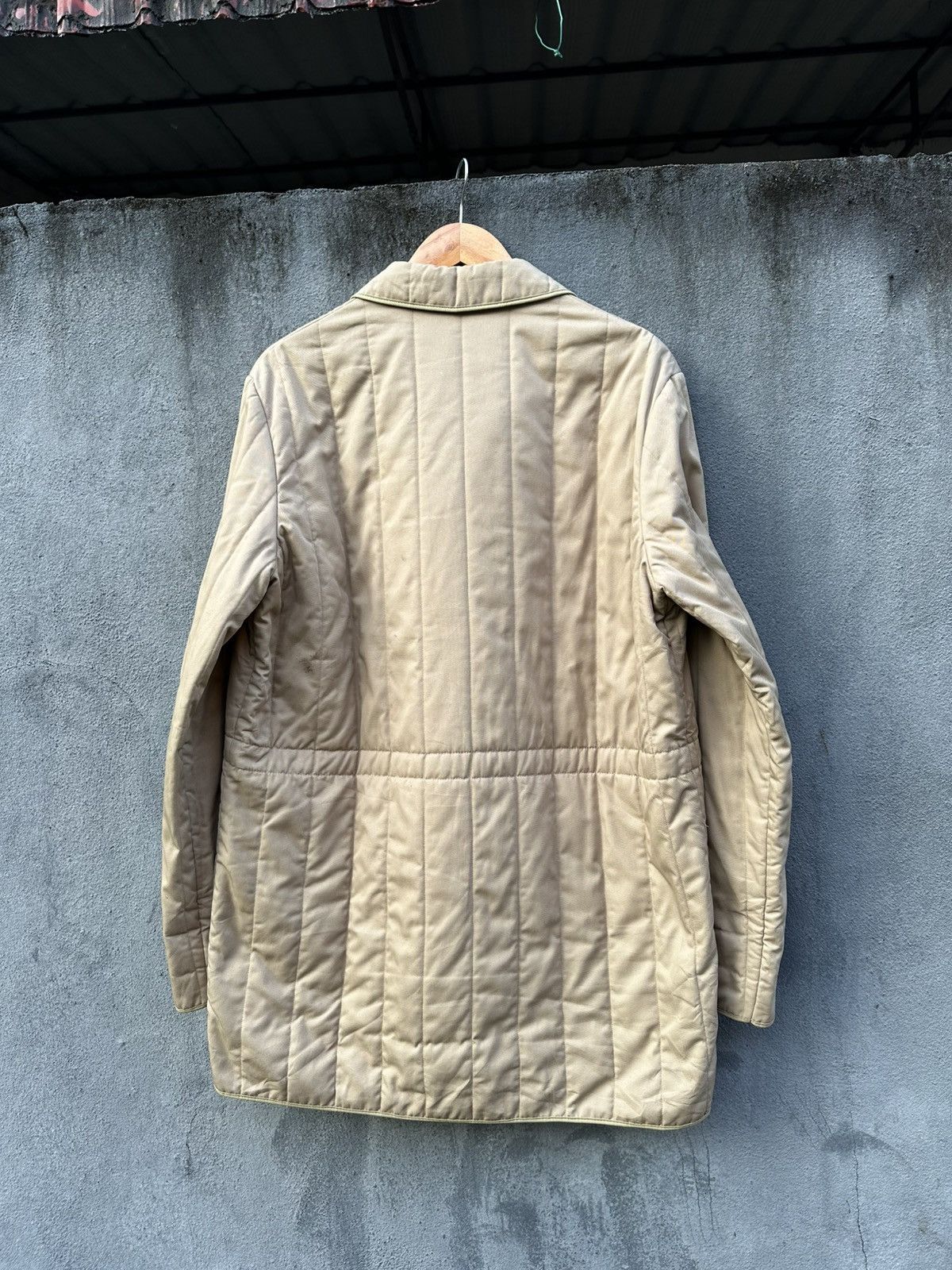 Aquascutum 👹Aquascutum Novacheck Lined Quilted Jacket Size US L / EU 52-54 / 3 - 7 Thumbnail