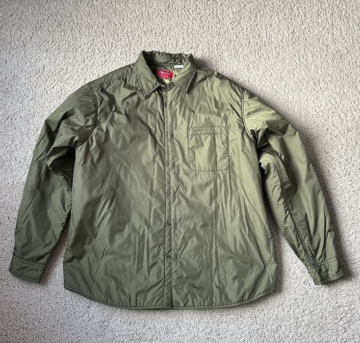 Supreme Supreme Nylon Filled Shirt | Grailed