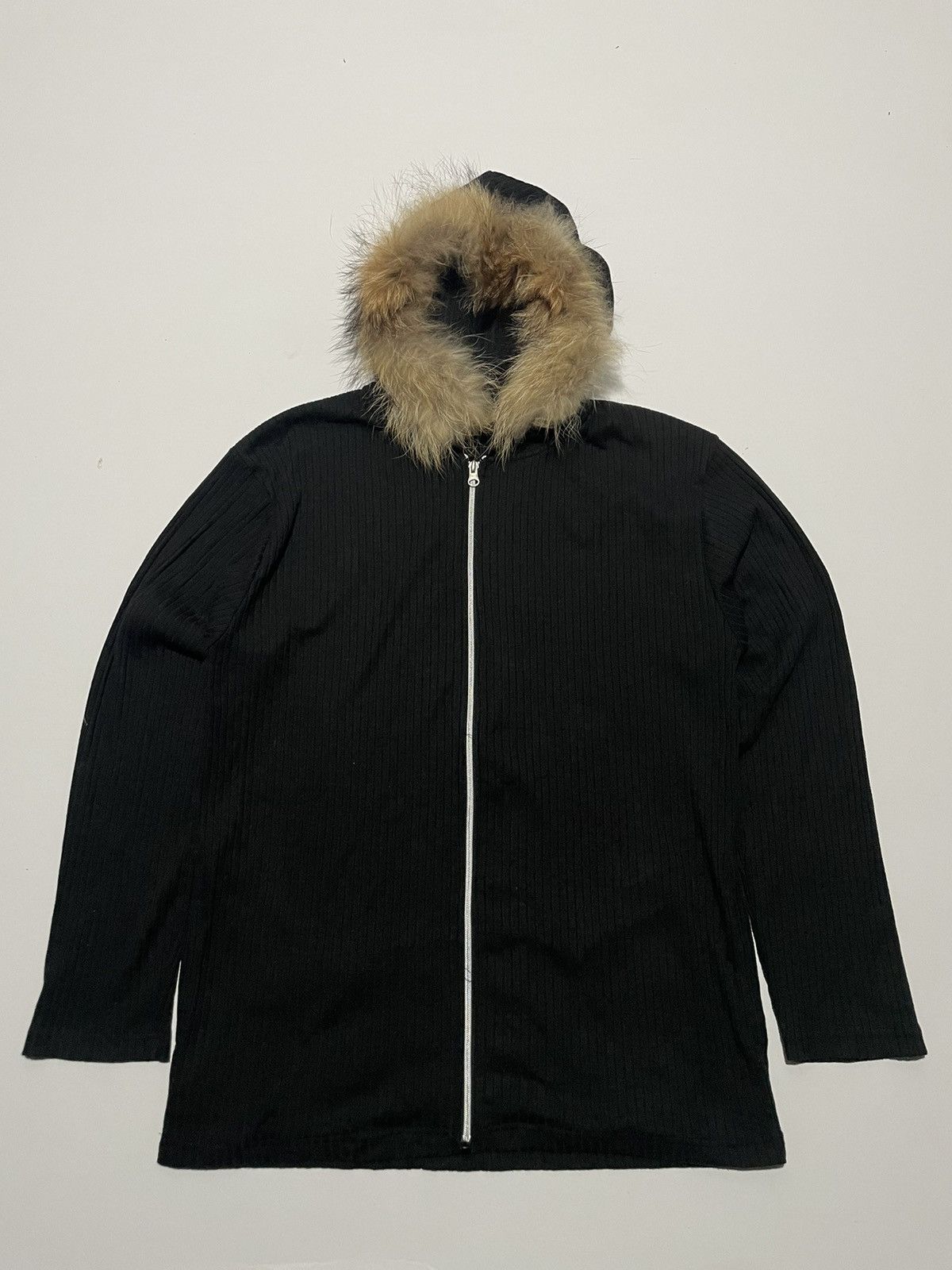 If Six Was Nine × Japanese Brand × Le Grande Bleu (L.G.B.) Japanese Thruxton fur hoodie ifsixwasnine lgb styled Size US L / EU 52-54 / 3 - 1 Thumbnail