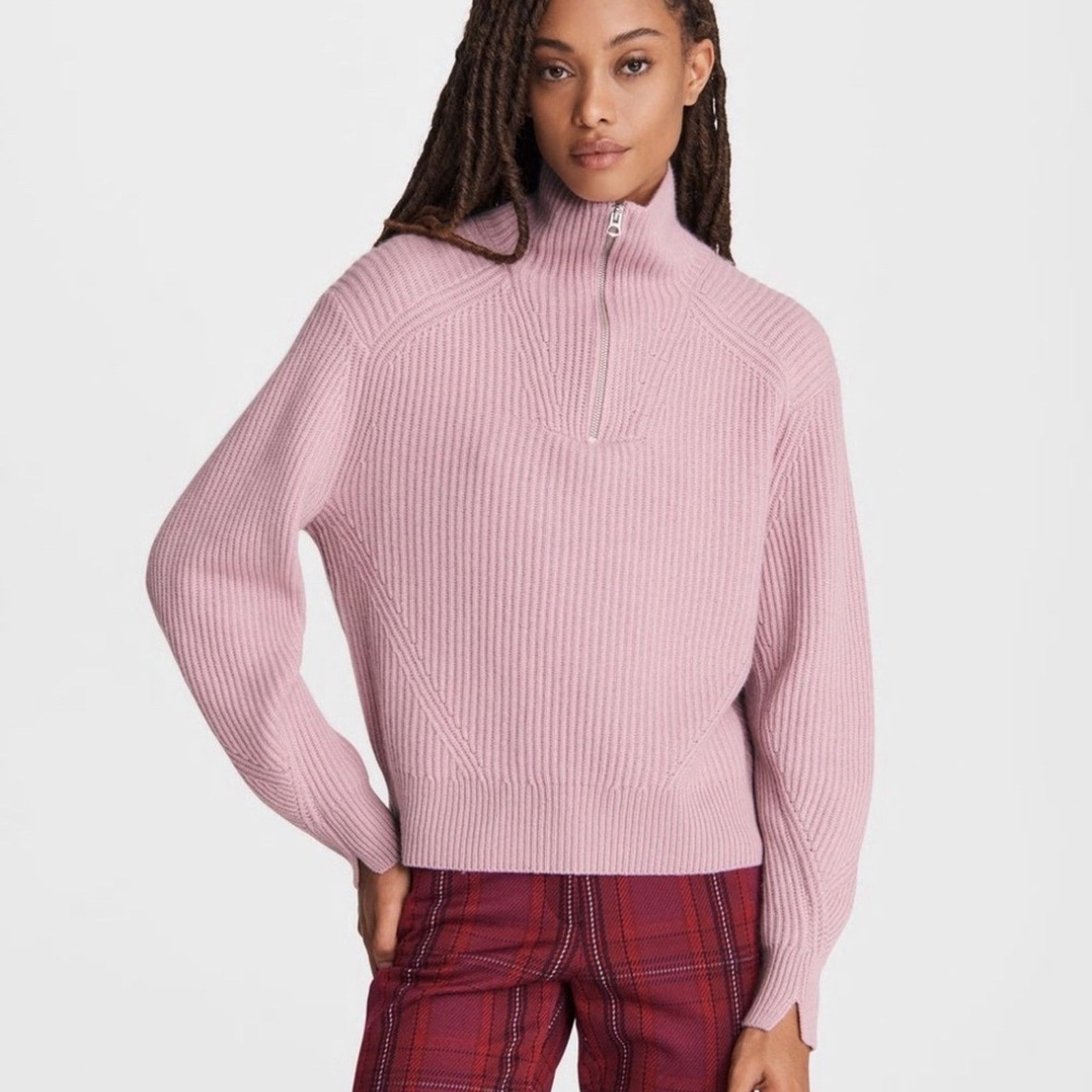 Rag & Bone Pierce Cashmere Half Zip Sweater from Rag and Bone Size S / US 4 / IT 40 - 4 Thumbnail