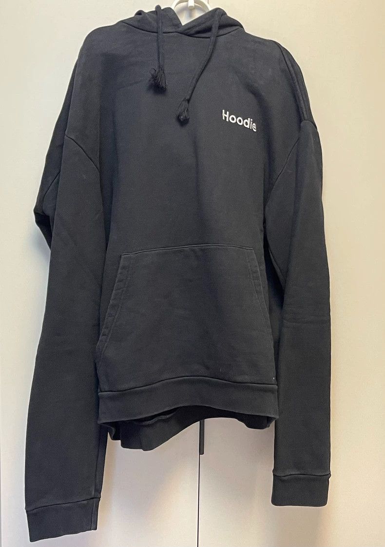 Vetements Original 16 Year Definition Manual Black Hoodie