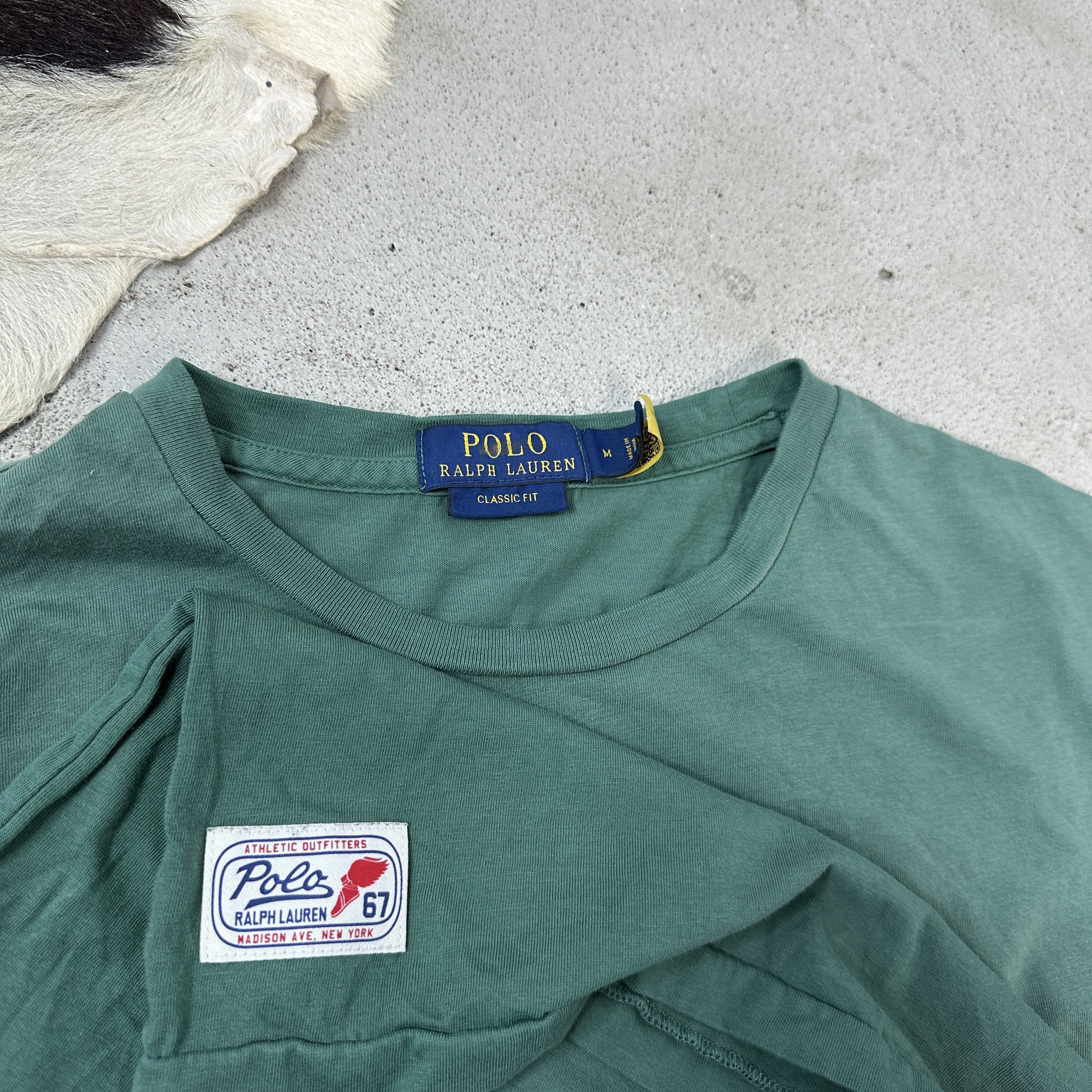 Polo Ralph Lauren × Vintage Polo Ralph Lauren Washed 90s Inspired T-shirt Size US M / EU 48-50 / 2 - 3 Thumbnail