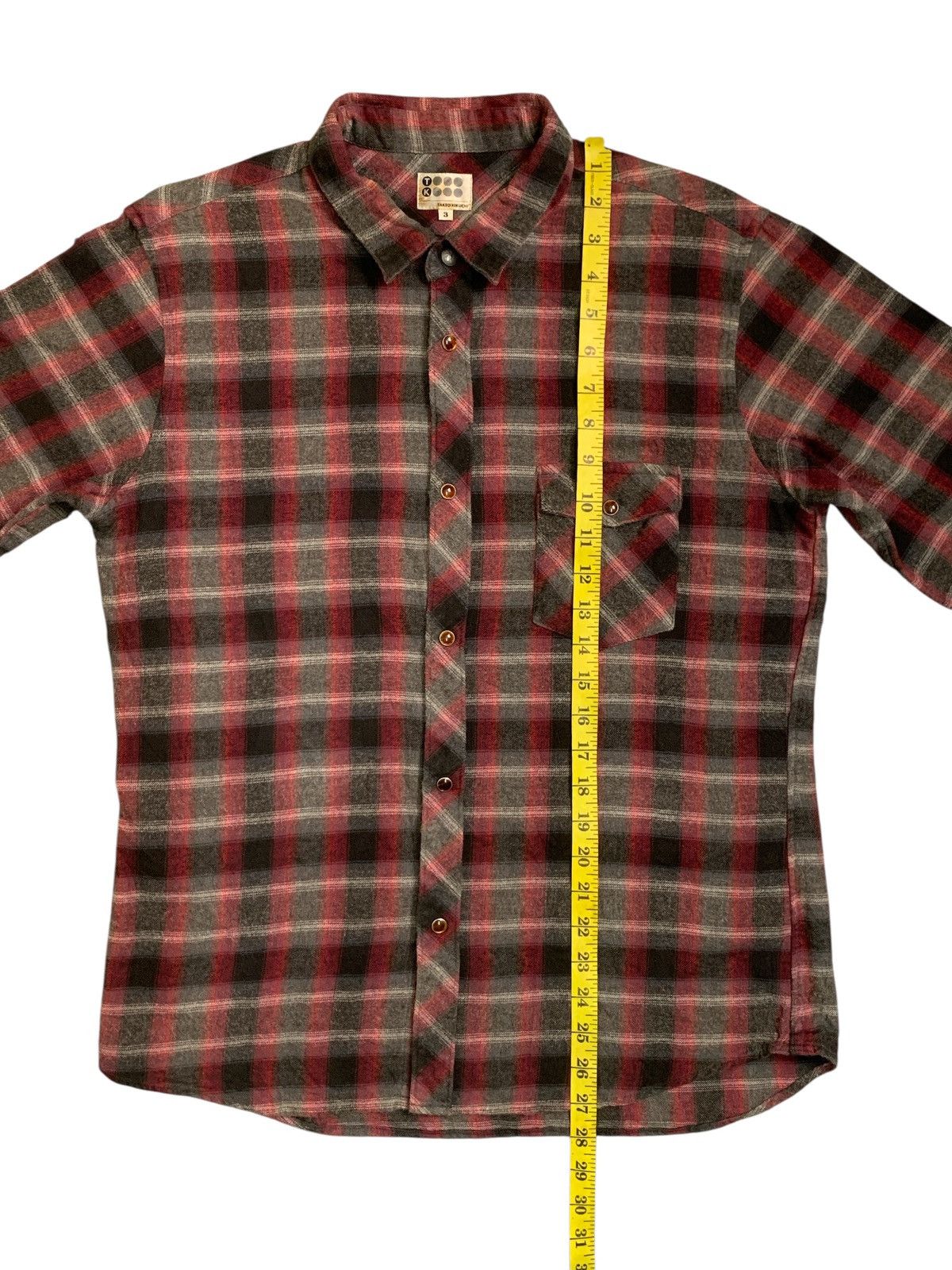 Takeo Kikuchi Rare Design Takeo Kikuchi Snap Button Ups Shirt Size M / US 6-8 / IT 42-44 - 8 Thumbnail