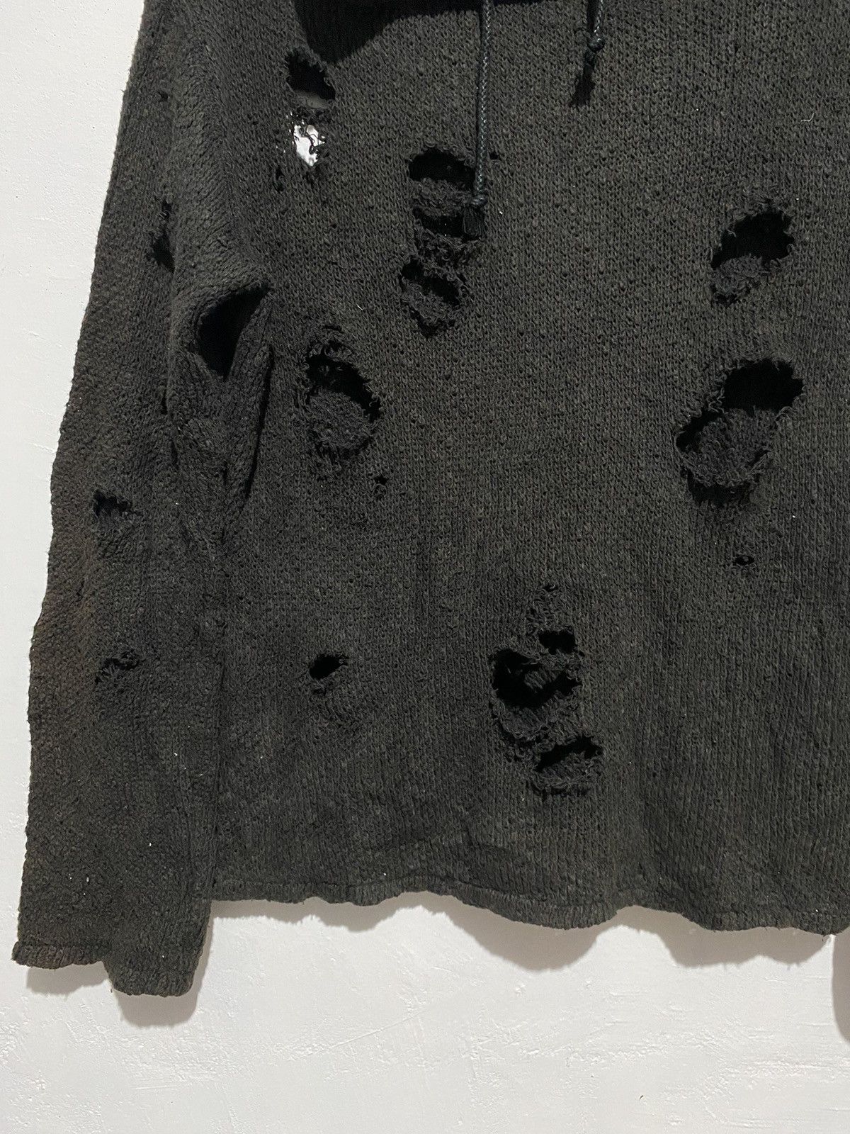 Other Vintage Circus distressed grunge knit hoodie LGB Styled Size US M / EU 48-50 / 2 - 4 Thumbnail