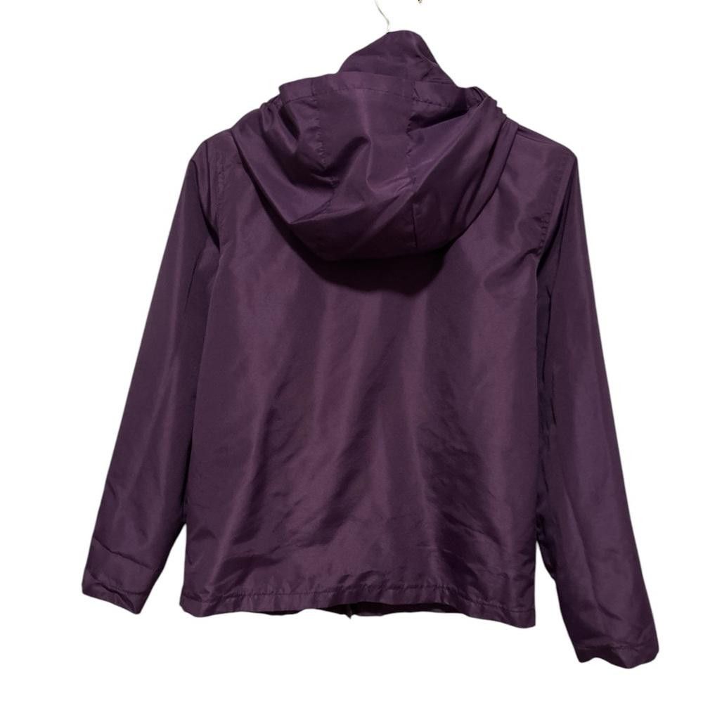 Designer Women's Mountain Warehouse Purple Hooded Jacket Size L / US 10 / IT 46 - 2 Thumbnail