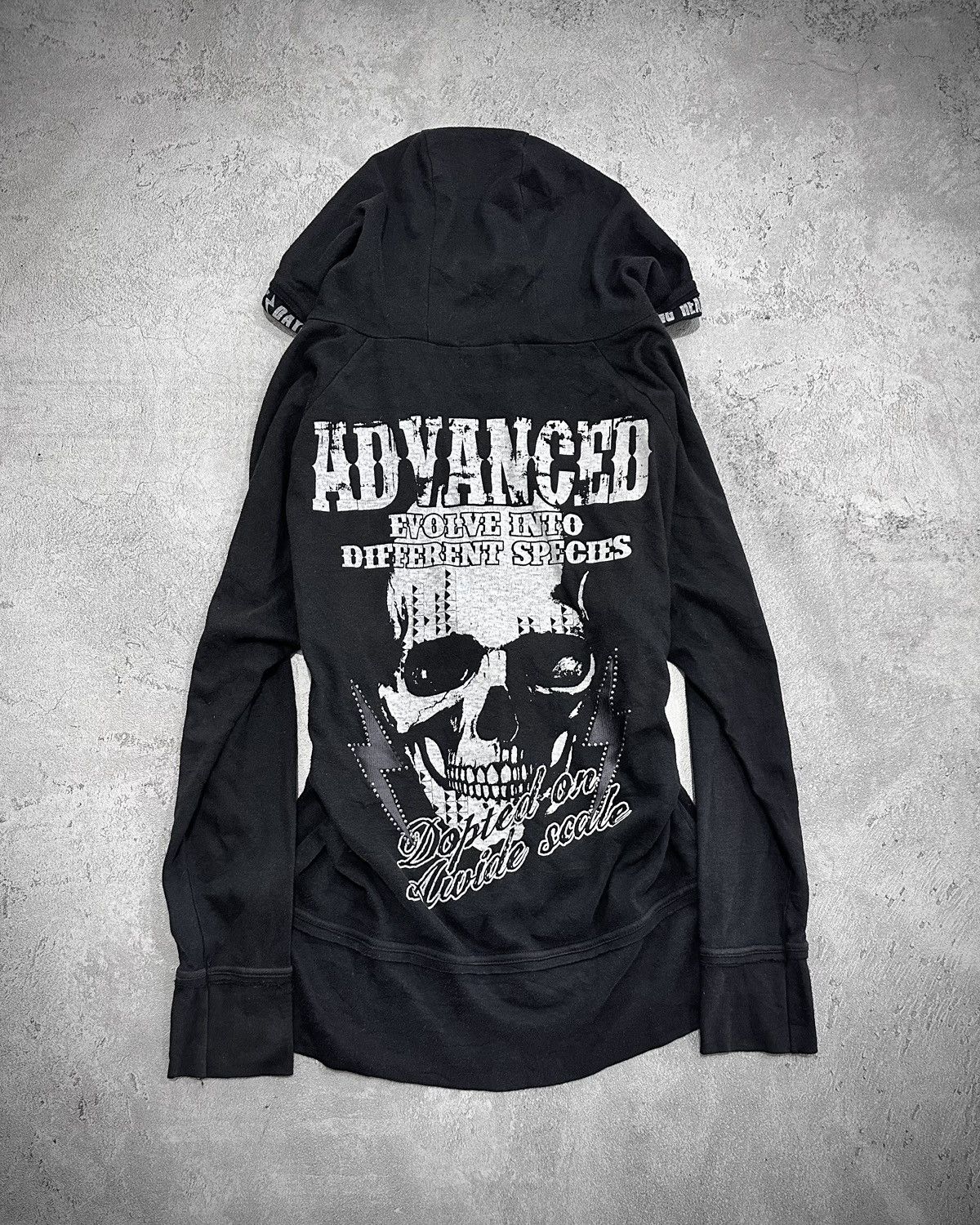 Seditionaries Ghost of Harlem Skulls Zip Hoodie Size US M / EU 48-50 / 2 - 1 Thumbnail
