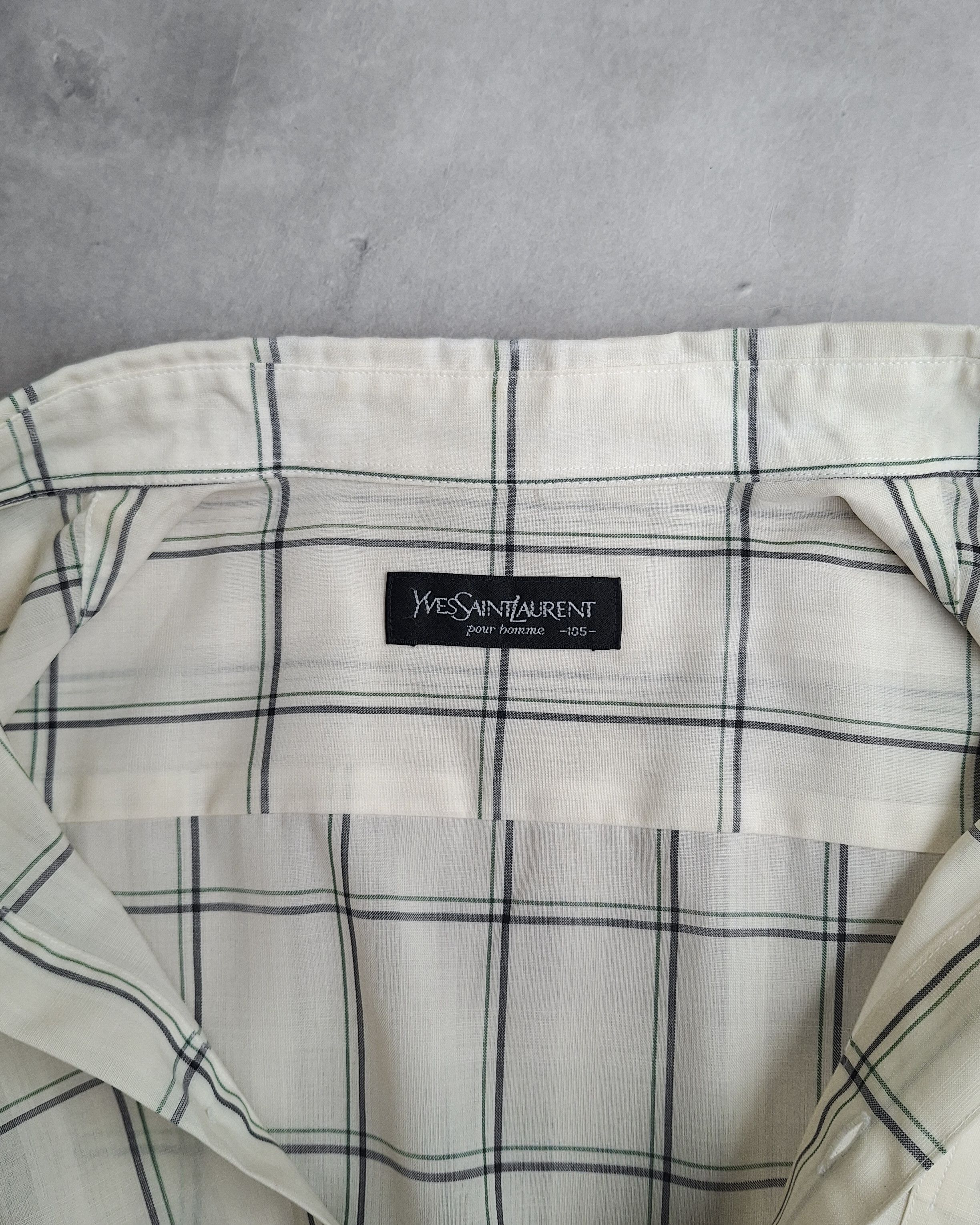 Vintage × Yves Saint Laurent Vintage Ysl Yves Saint Laurent Shirt Size US L / EU 52-54 / 3 - 9 Thumbnail