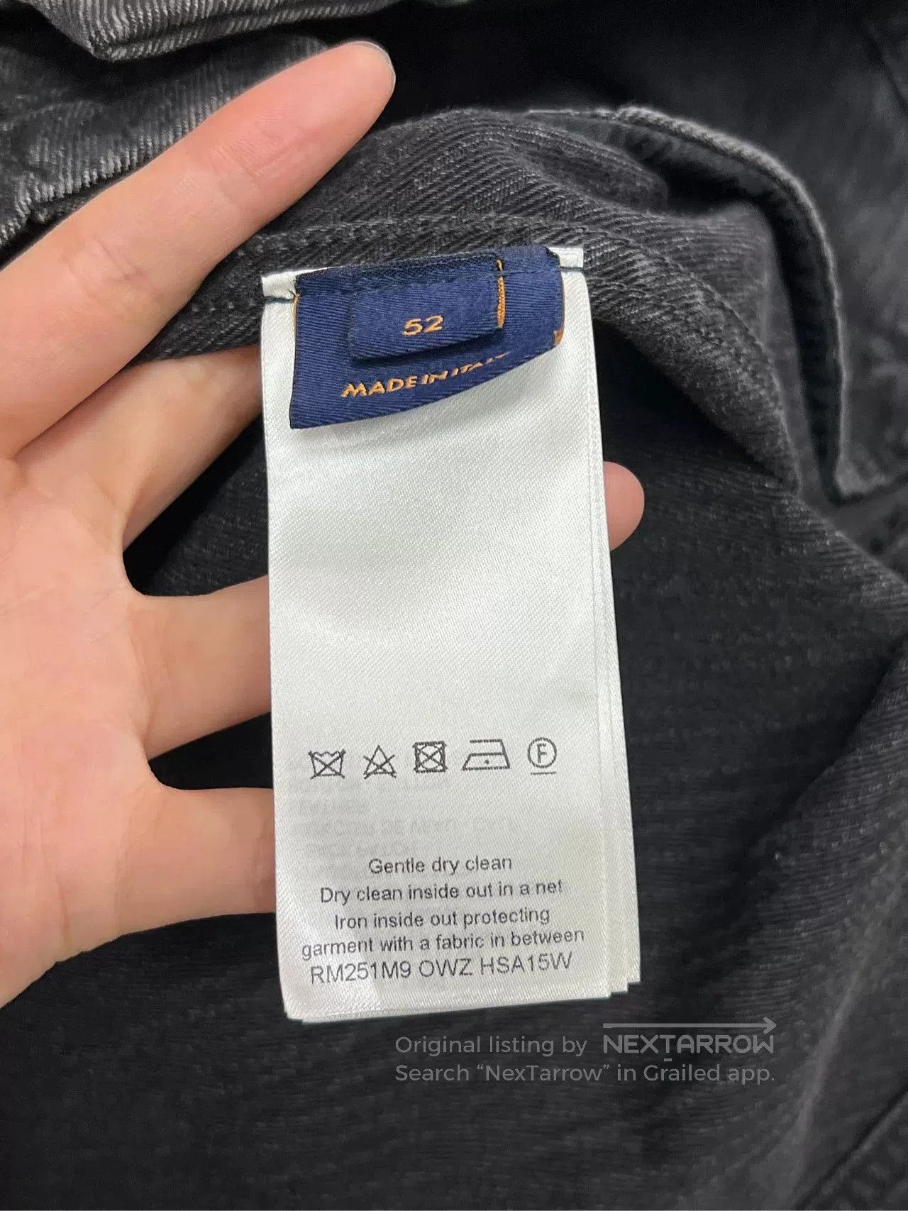 Louis Vuitton louis vuitton lv24 gray denim jacket. Size US L / EU 52-54 / 3 - 7 Thumbnail