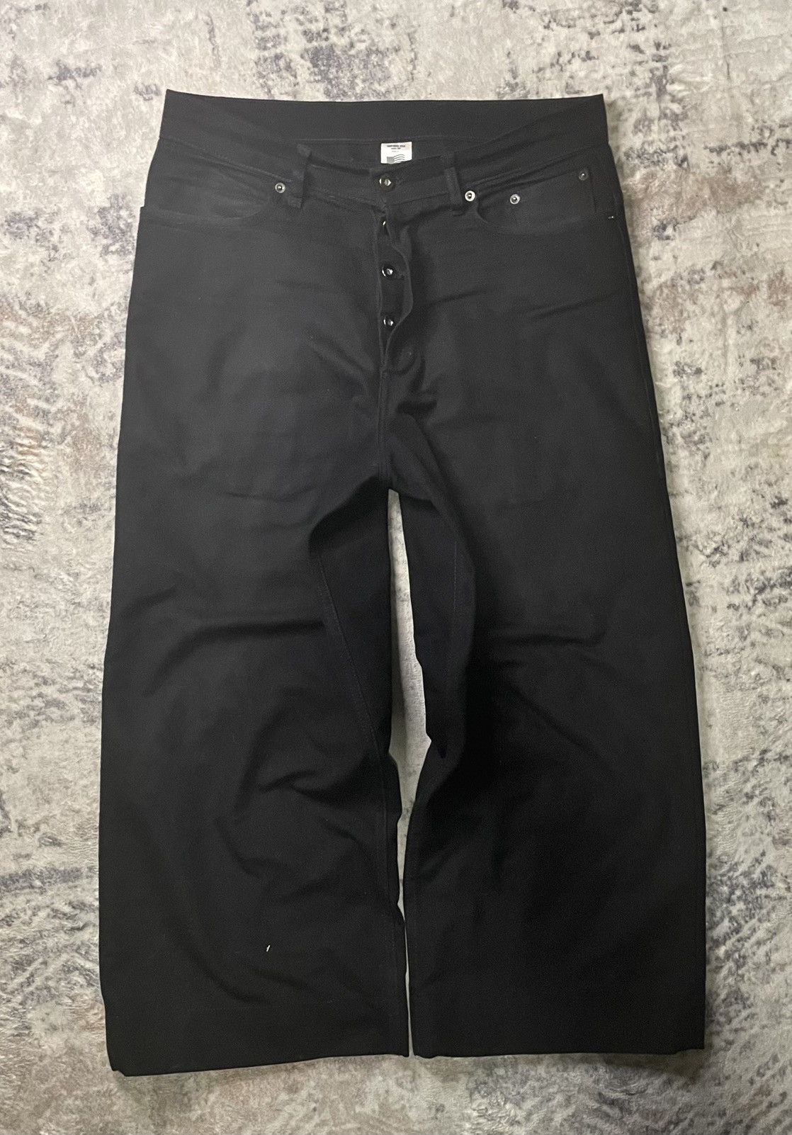 Other Junorae.us 14 OZ Raw Charcoal Denim Size US 32 / EU 48 - 1 Thumbnail