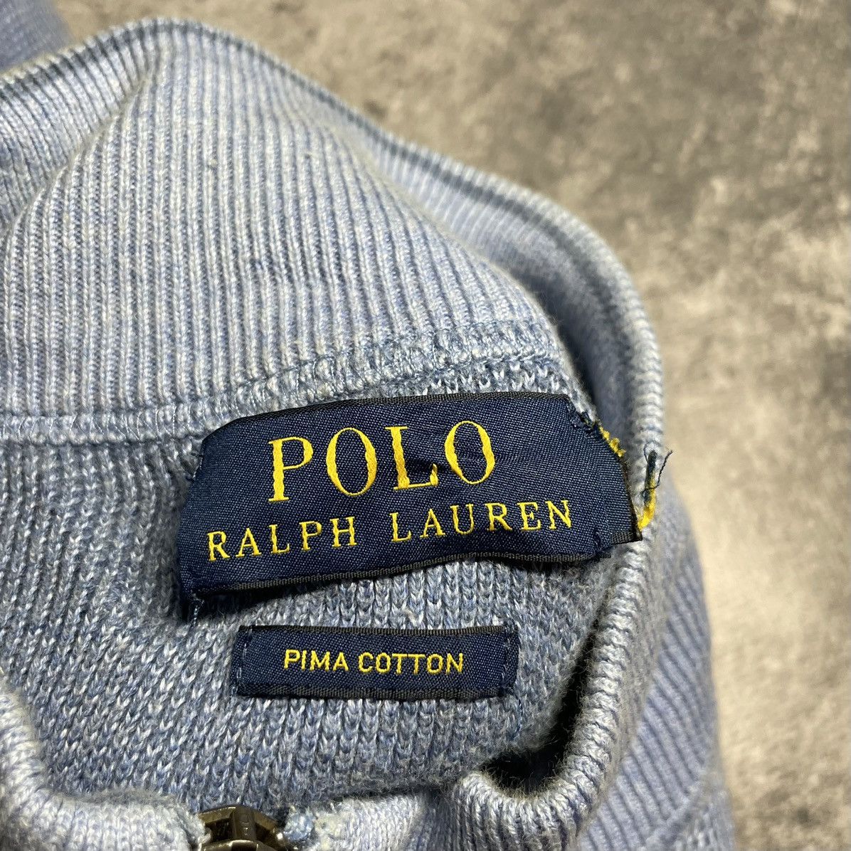 Polo Ralph Lauren × Vintage Polo Ralph Lauren sweater knitted zip hoodie Size US M / EU 48-50 / 2 - 3 Thumbnail