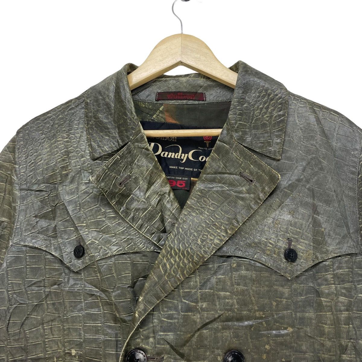 Issey Miyake × Japanese Brand Japanese Brand Weldon Jacket Size M / US 6-8 / IT 42-44 - 4 Thumbnail