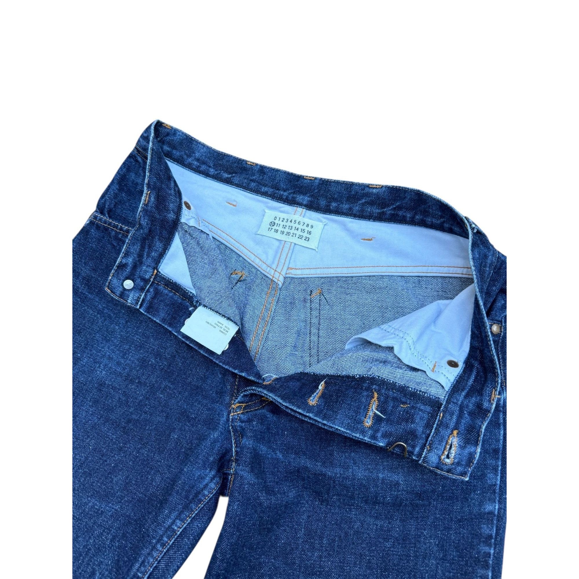 Maison Margiela SS 1999 Straight Fit Denim Jeans Size US 30 / EU 46 - 3 Thumbnail