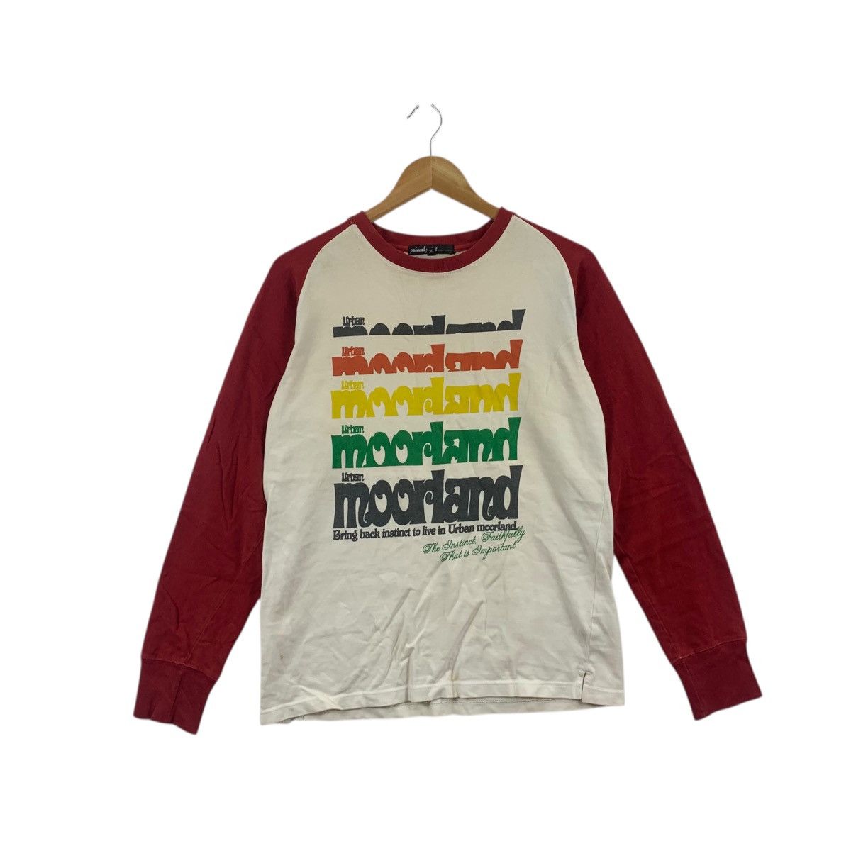 Other PRIMAL POINT URBAN MOORLAND The Bring Back Tee Shirt Top Size L / US 10 / IT 46 - 1 Thumbnail