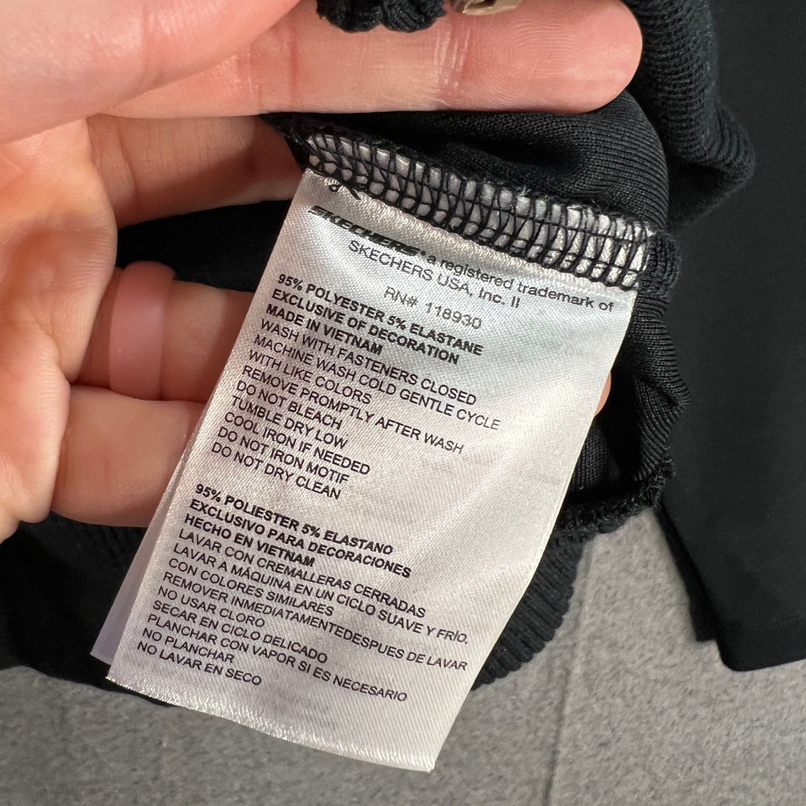 Other Skechers SKECHDLOUD Hoodless Hoodie for Her Bold Black Size M / US 6-8 / IT 42-44 - 11 Thumbnail