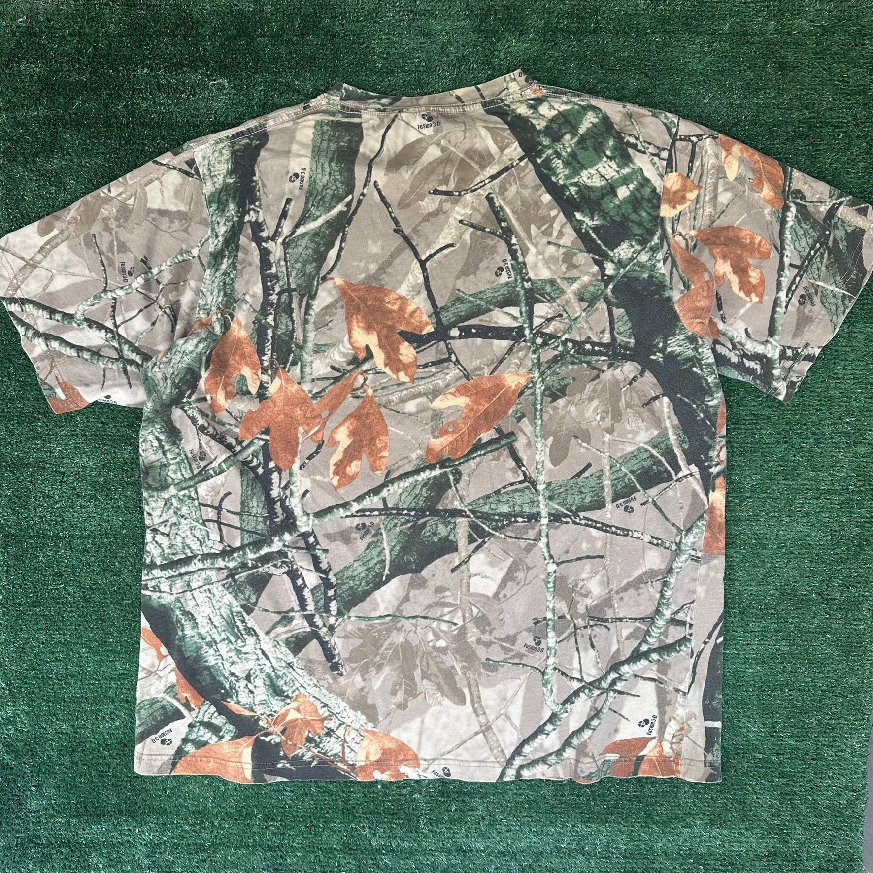 Realtree Vintage Y2K Realtree Camo T-Shirt Fusion 3-D Gorpcore Grunge Size US XL / EU 56 / 4 - 4 Thumbnail