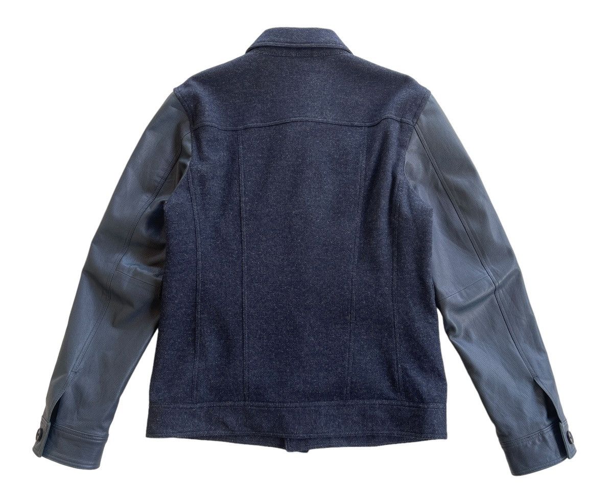 JOSEPH HOMME Joseph Homme Wool / Goatskin Leather Sleeve Jacket Size US S / EU 44-46 / 1 - 6 Thumbnail