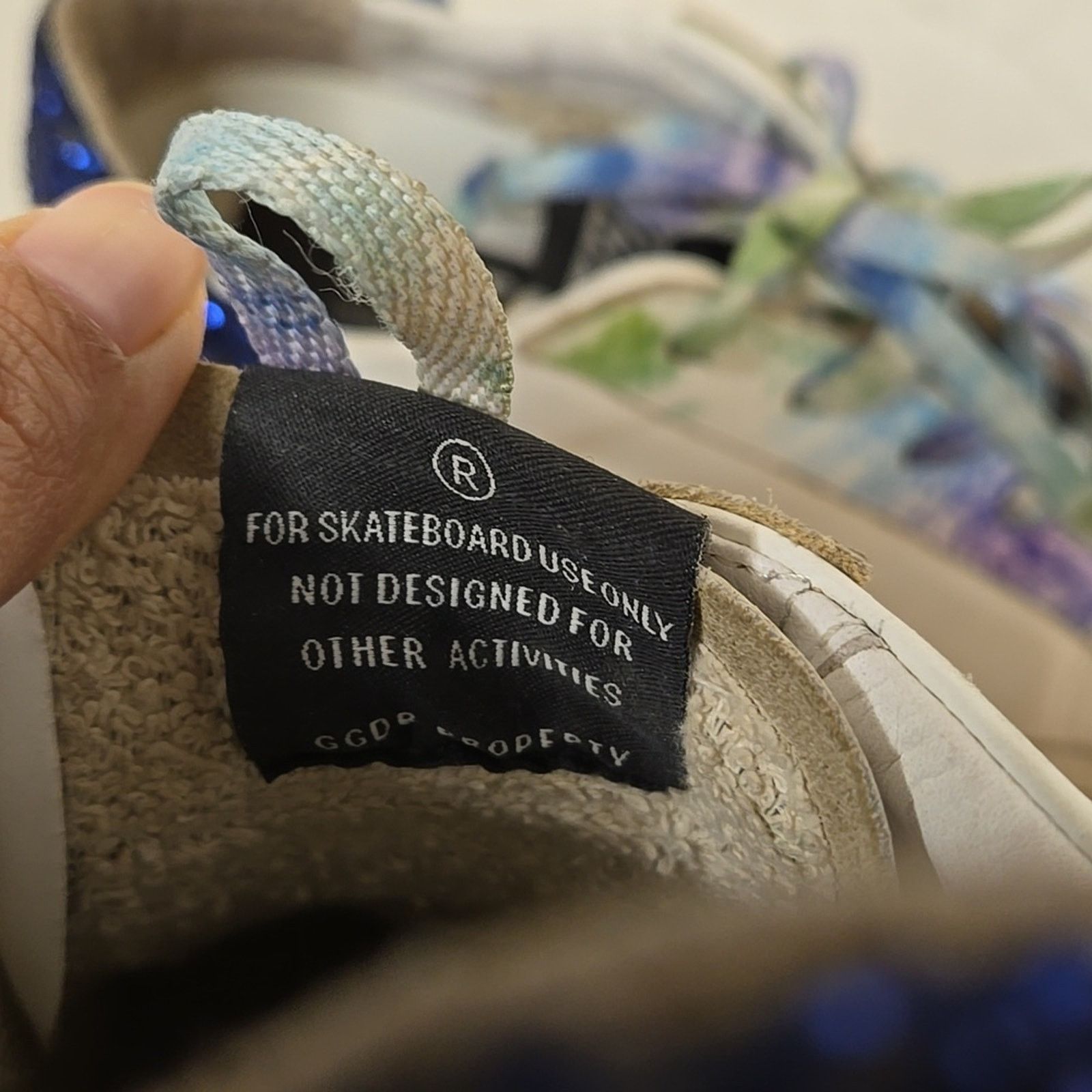 Golden Goose Golden Goose All High Star Tie Die Sneakers Size 37 Size US 6.5 / IT 36.5 - 12 Thumbnail