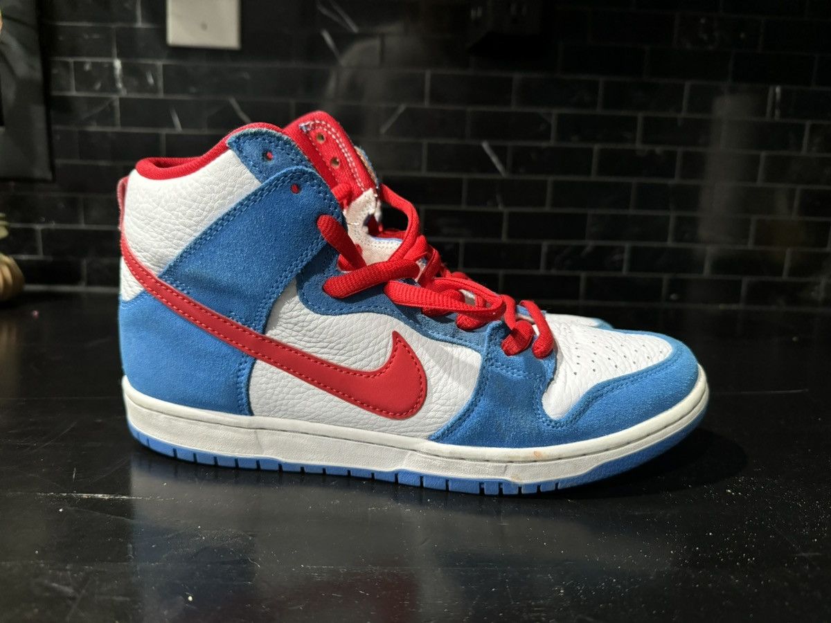 Nike Nike SB dunk high ‘Doraemon’ Size US 8.5 / EU 41-42 - 5 Thumbnail