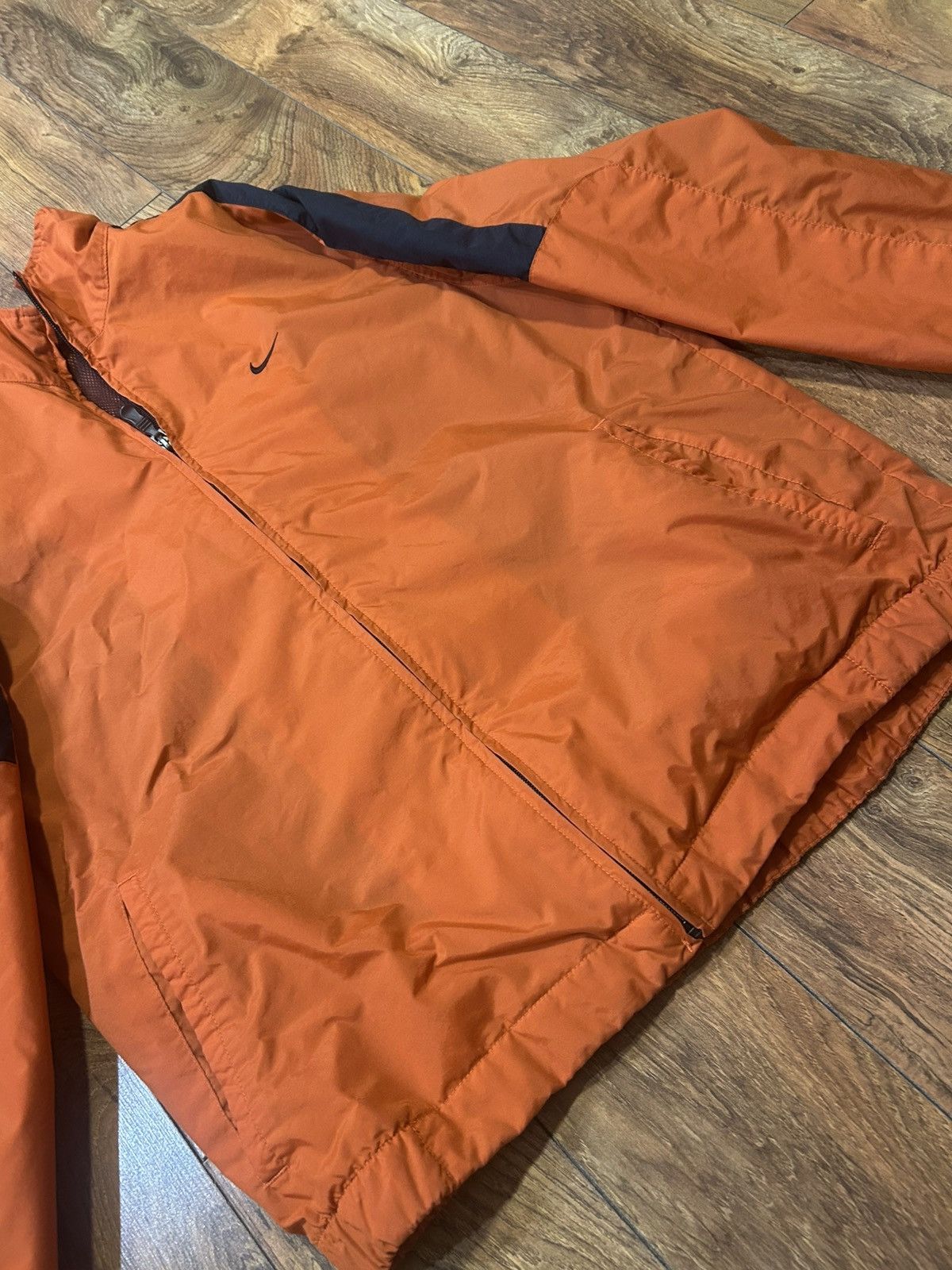 Nike Vintage Y2K Nike Windbreaker Jacket Orange Medium Size US M / EU 48-50 / 2 - 3 Thumbnail